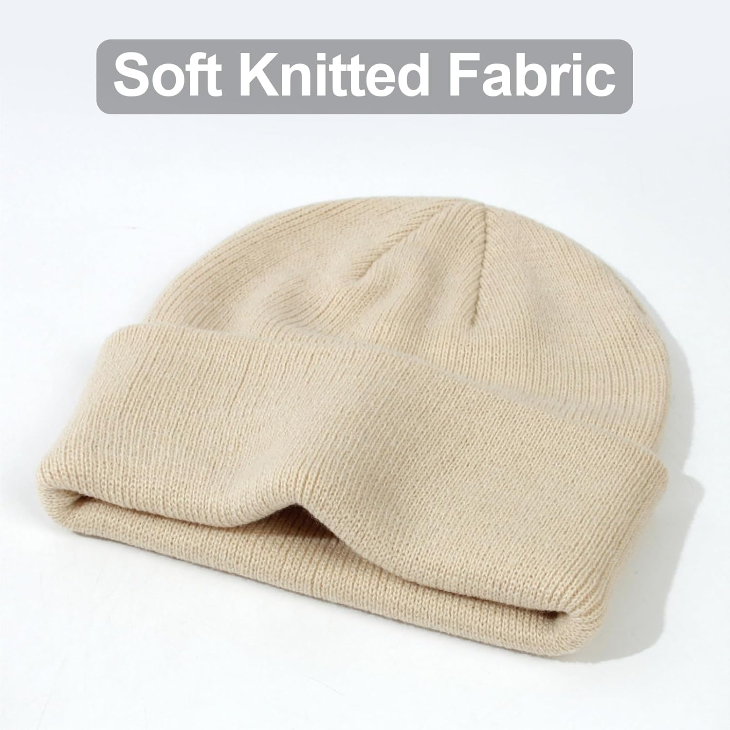 Toddler Boys Knitted Beanie Cute Tractor Embroidery Hat Cuffed Skull Caps for Autumn Winter - Image 5