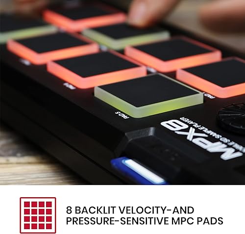 Miniatura 3 de Mezclador y reproductor de sonidos con ranura para tarjeta SD MPX16 de Akai Professional