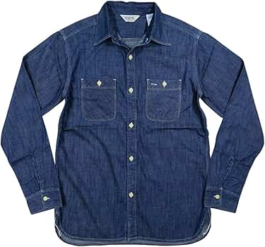 80s FIVE BROTHER デニムシャツ ダンガリーシャツ Amazon.co.jp: [ファイブブラザー] マチ付 長袖 ライトオンス