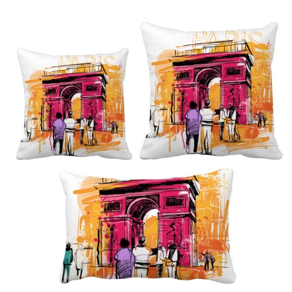 Coussin Paris résistant et lavable pour un salon chaleureux et propre