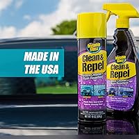 Vista 6 de Invisible Glass 91184-6PK Limpiar y repeler – Limpiador de cristales en aerosol y repelente a la lluvia, limpia los parabrisas exteriores, repele