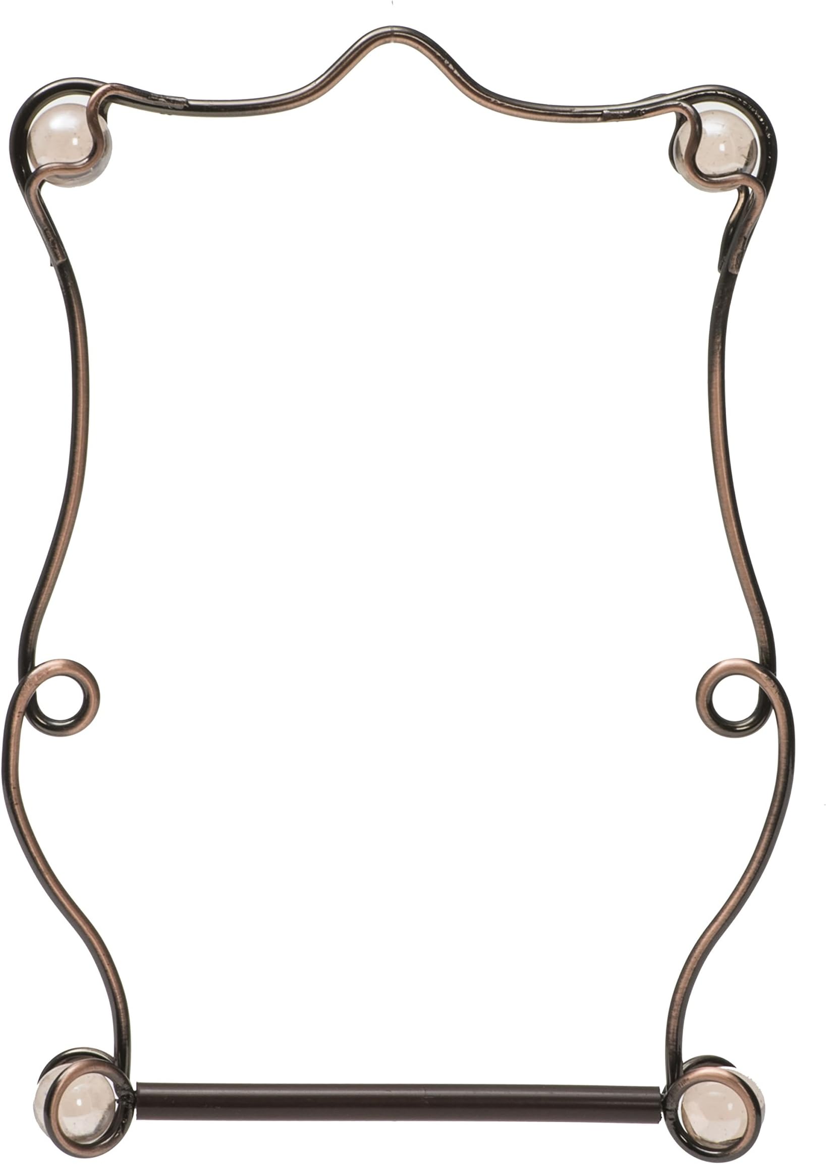 Perky-Pet Copper Beaded Hummingbird Swing - Rust Resistant Finish - Humming Bird Swing for Outdoors - Attract Perching Birds - 90, Copper, Rose Beads