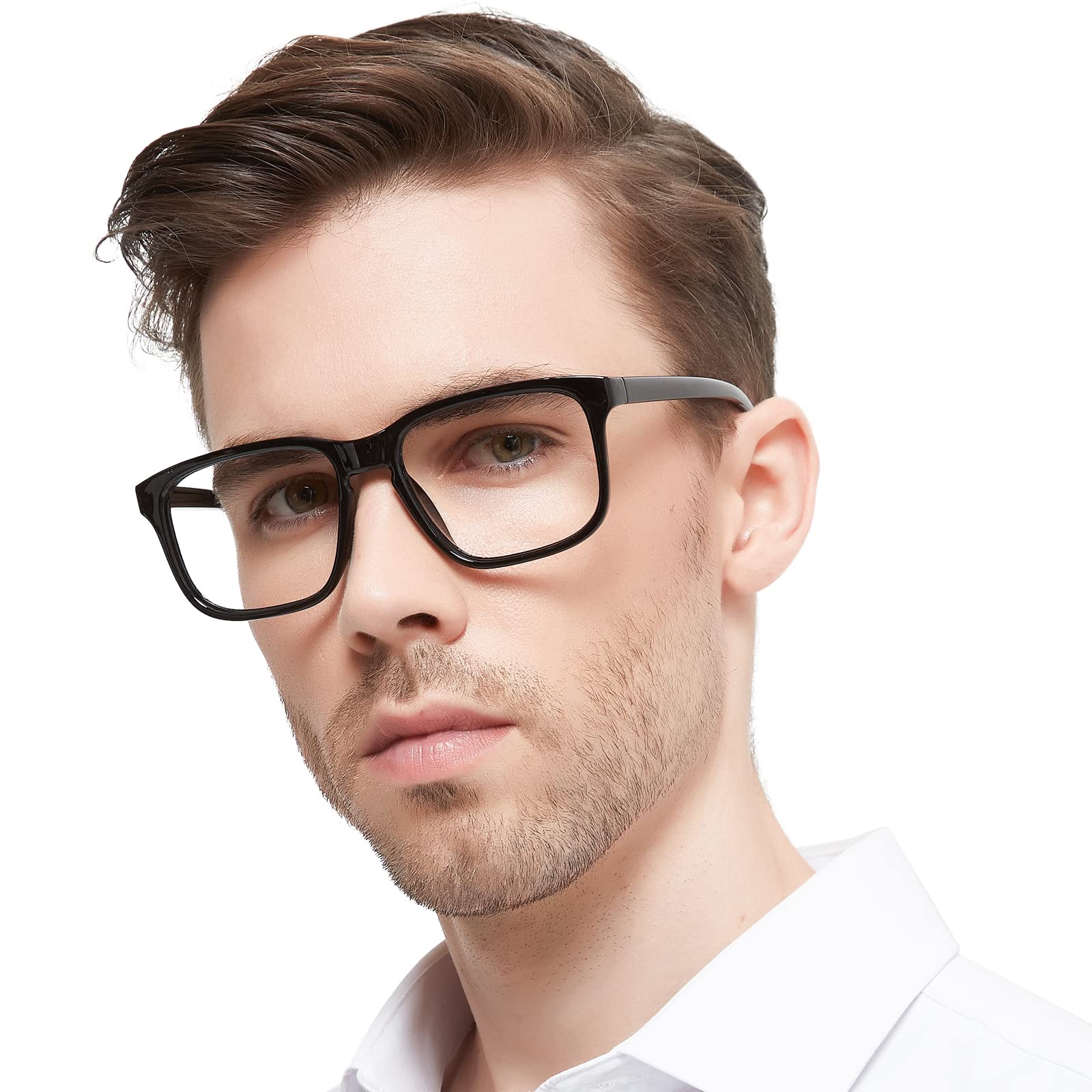 MARE AZZURO Oversized Reading Glasses Men Large Square Readers 1.0 1.25 1.5 1.75 2.0 2.25 2.5 2.75 3.0 3.5 4.0 5.0 6.0
