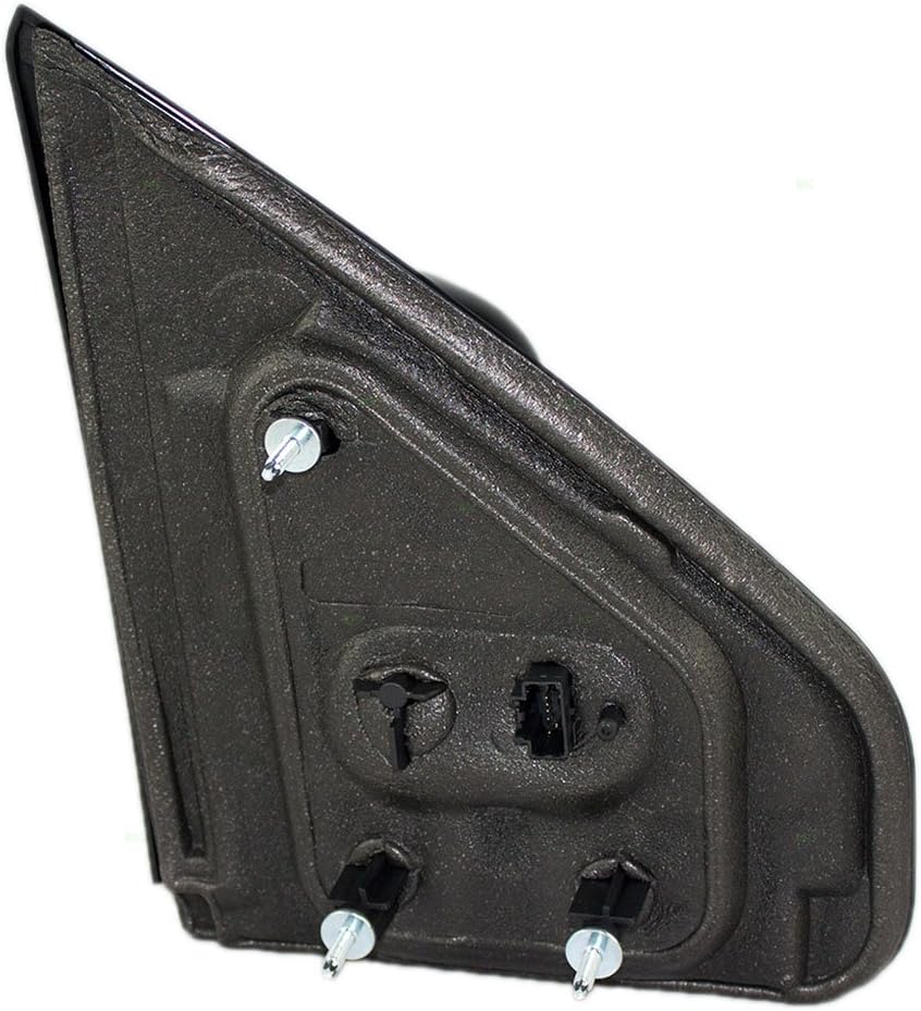 BROCK Drivers Power Side View Mirror Heated Signal Reflector Textured Pedestal Type Replacement for 09-14 Ford F-150 Pickup Truck Replaces 9L3Z17683CB FO1320349