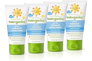 Babyganics SPF 50 MINI Travel Size All Mineral Baby Sunscreen Lotion |...