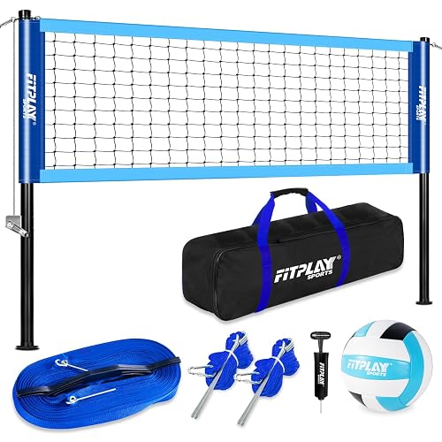 FITPLAY SPORTS Outdoor Portable Volleyball Net