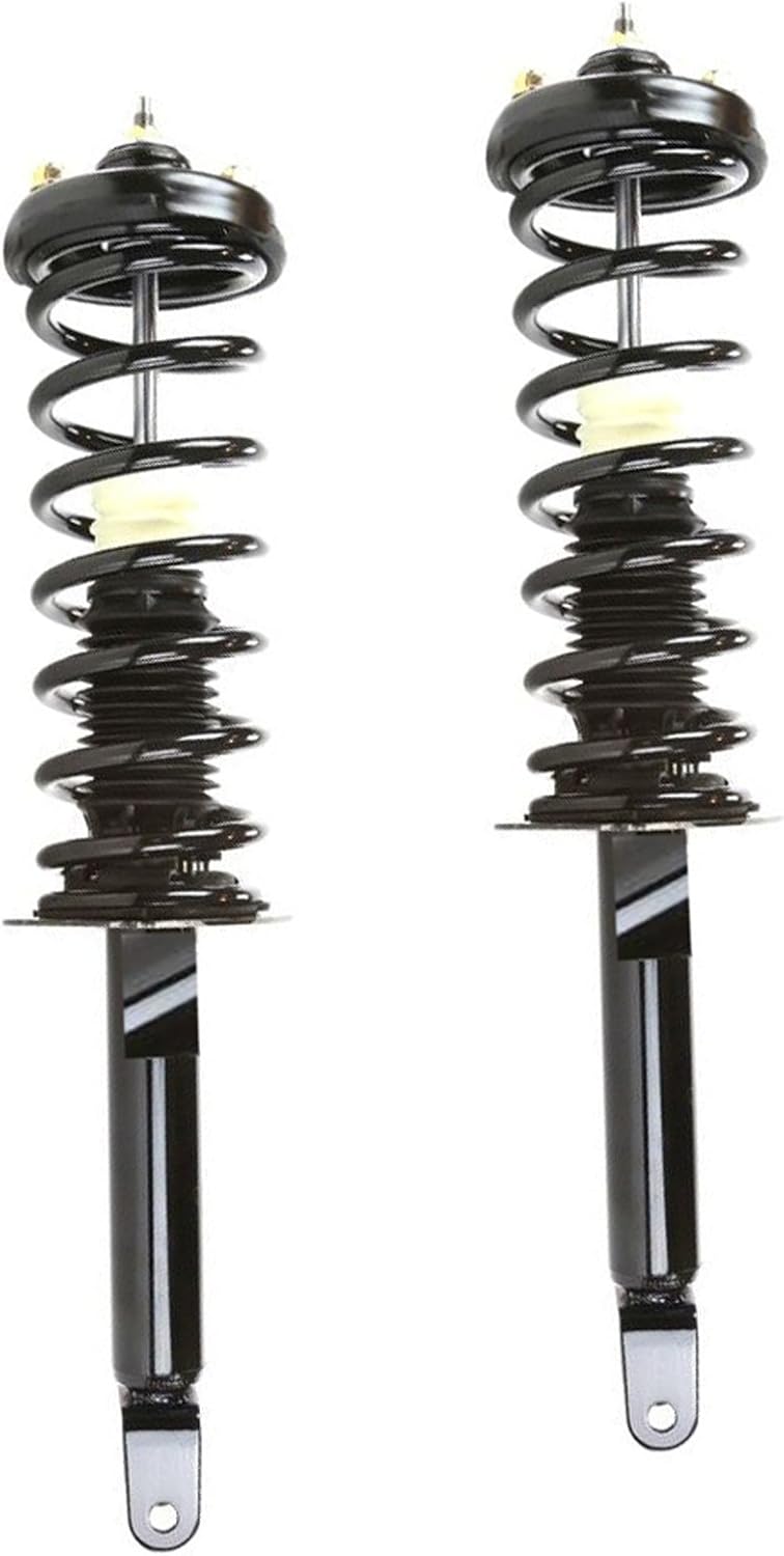 DTA 70147 Full Set 4 Complete Strut Assemblies With Springs and Mounts Ready to Install OE Replacement 4-pc Set Compatible with 2008-2012 Honda Accord
