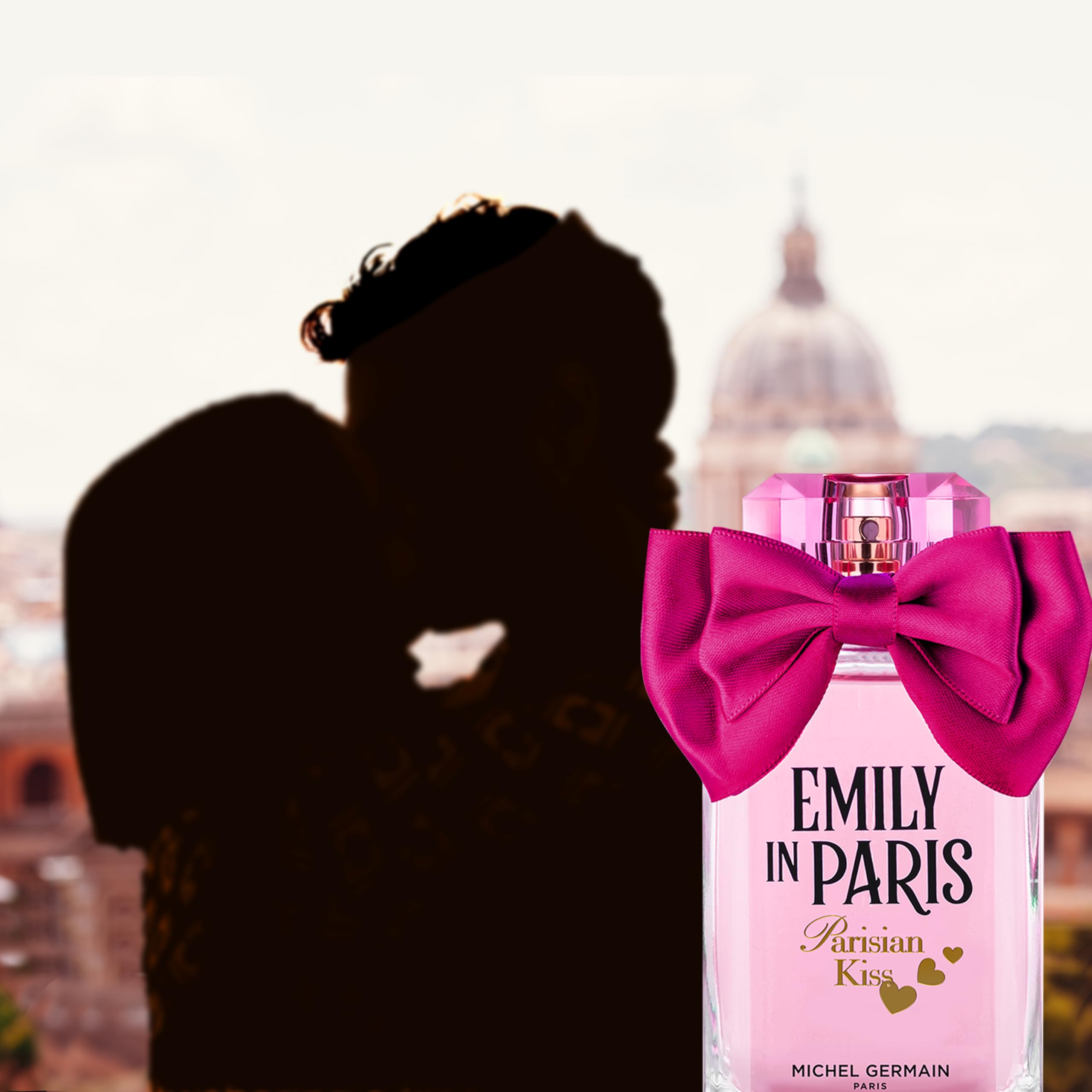 Emily In Paris - Parisian Kiss Eau De Parfum, Fragancia Floral y Afrutada Con Limón Italiano, Vainilla Cremosa Y Ámbar, Un Perfume De Mujer Romántico, Chic Y Seductor Para Ella, 100 ml