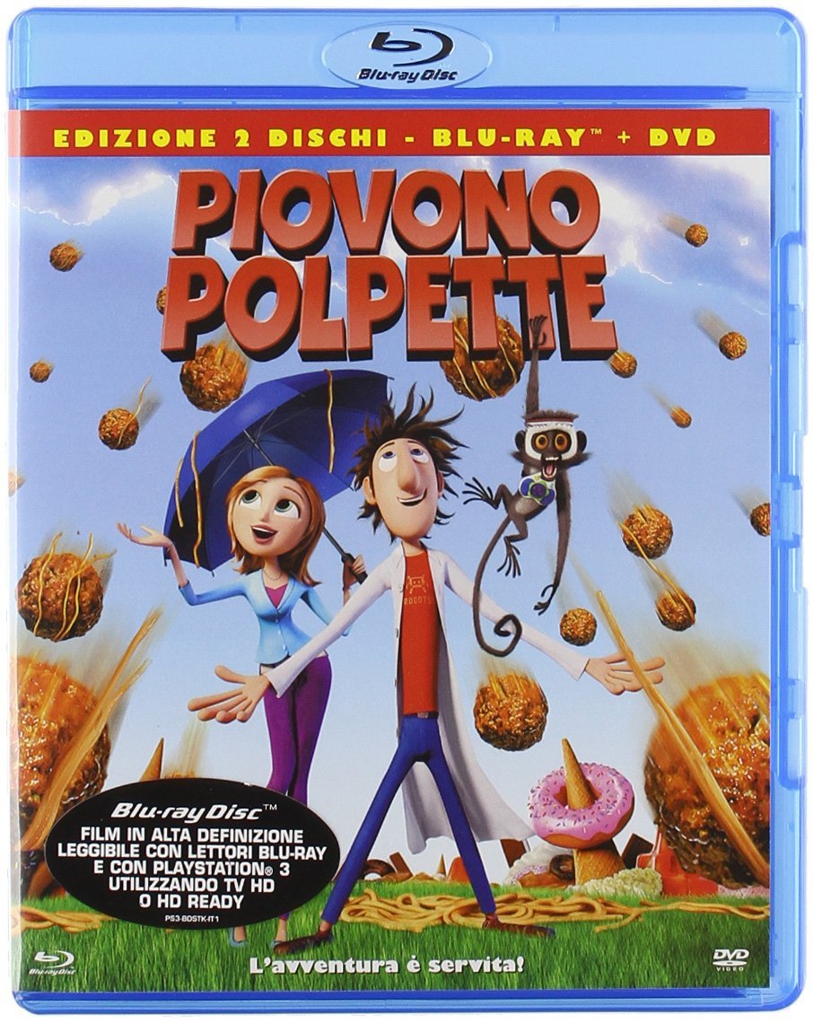 Piovono Polpette (Br+Dvd)