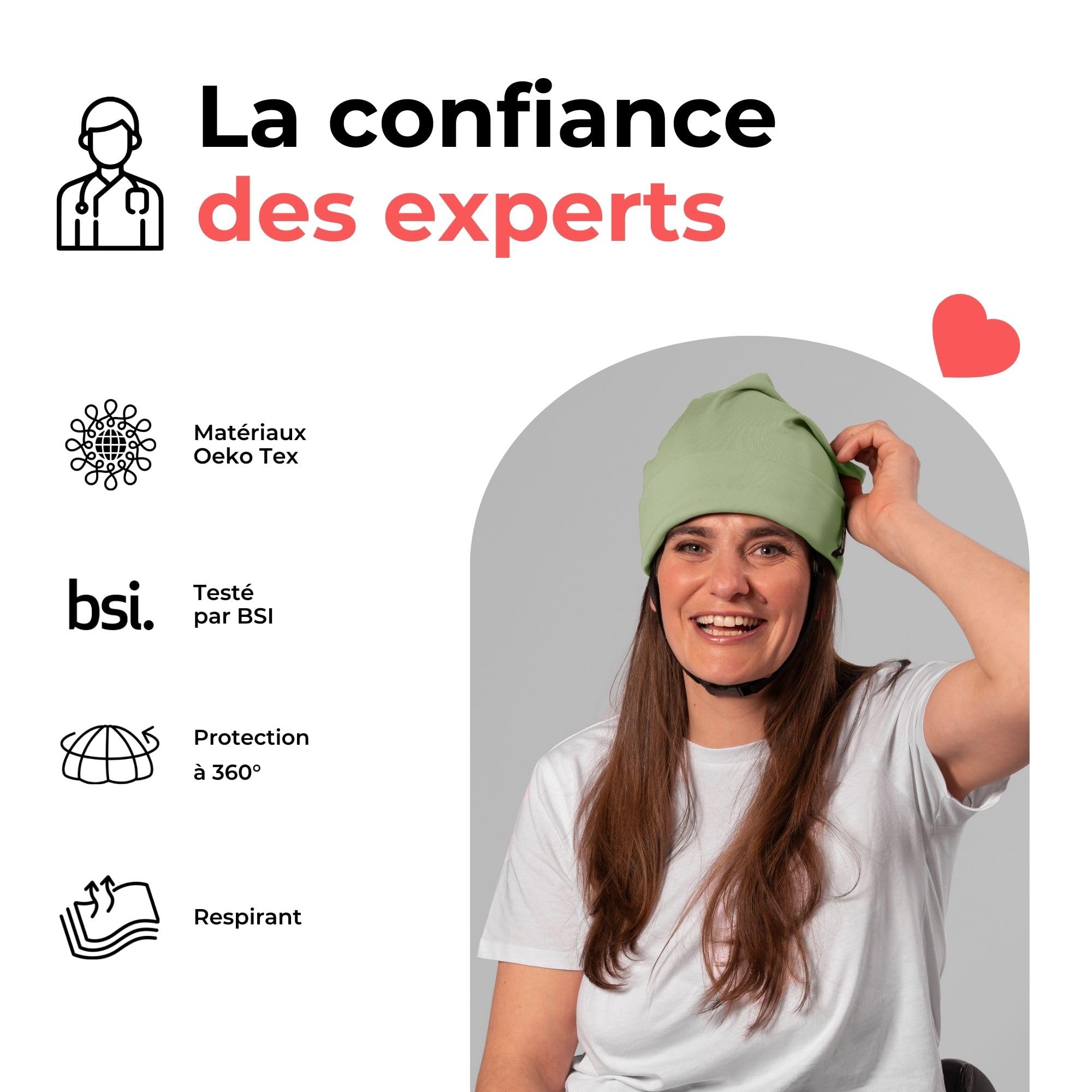 Ribcap Lenny Summer | Casque de Protection pour épilepsie et Chutes