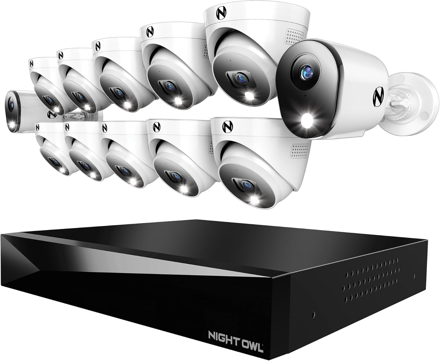 Night Owl 12-Ch DVR Security Camera System with HD Martinique Ubuy