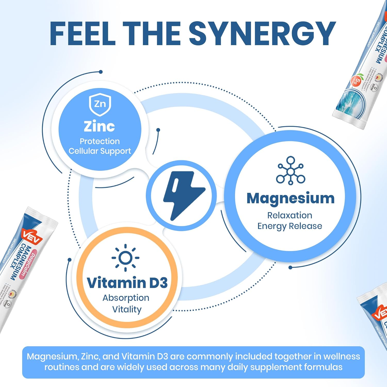 VEV Deep Calm Magnesium Complex for Women Magnesium Drink Powder Supplement with Ashwagandha, L-Theanine & Vitamin D – Calm & Relaxation – Raspberry Lemonade Flavor – Vegan – 30 Ct - Image 5