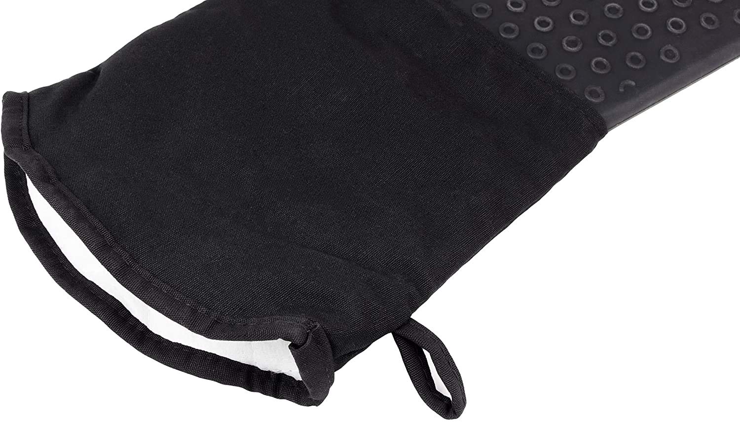 Lurch 70090 Koch- und Backhandschuh aus 100% BPA-freiem Platin Silikon und Baumwolle