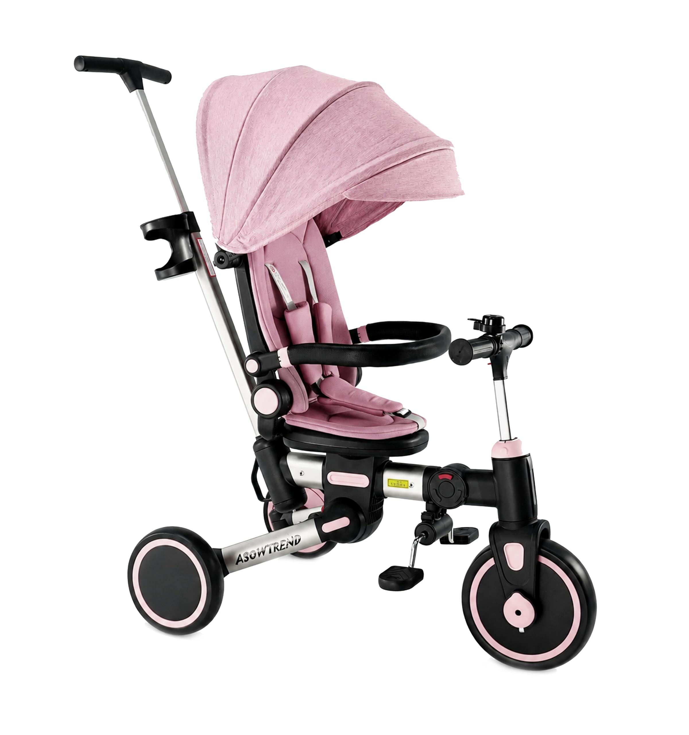 ピンク 三輪車 360度回転シート Car / Motorcycle / Bicycle Bicycle