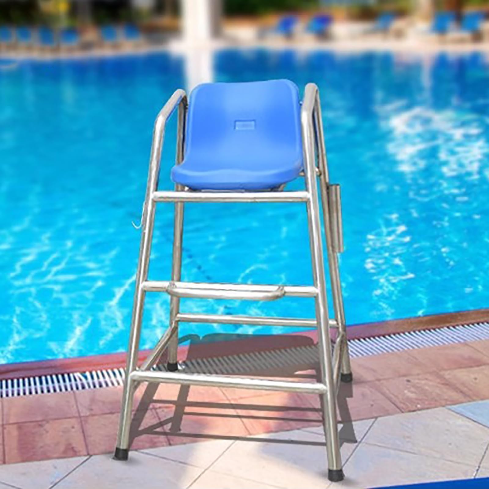 Chaise de sauveteur pour parcs aquatiques et plages de 1,8 m