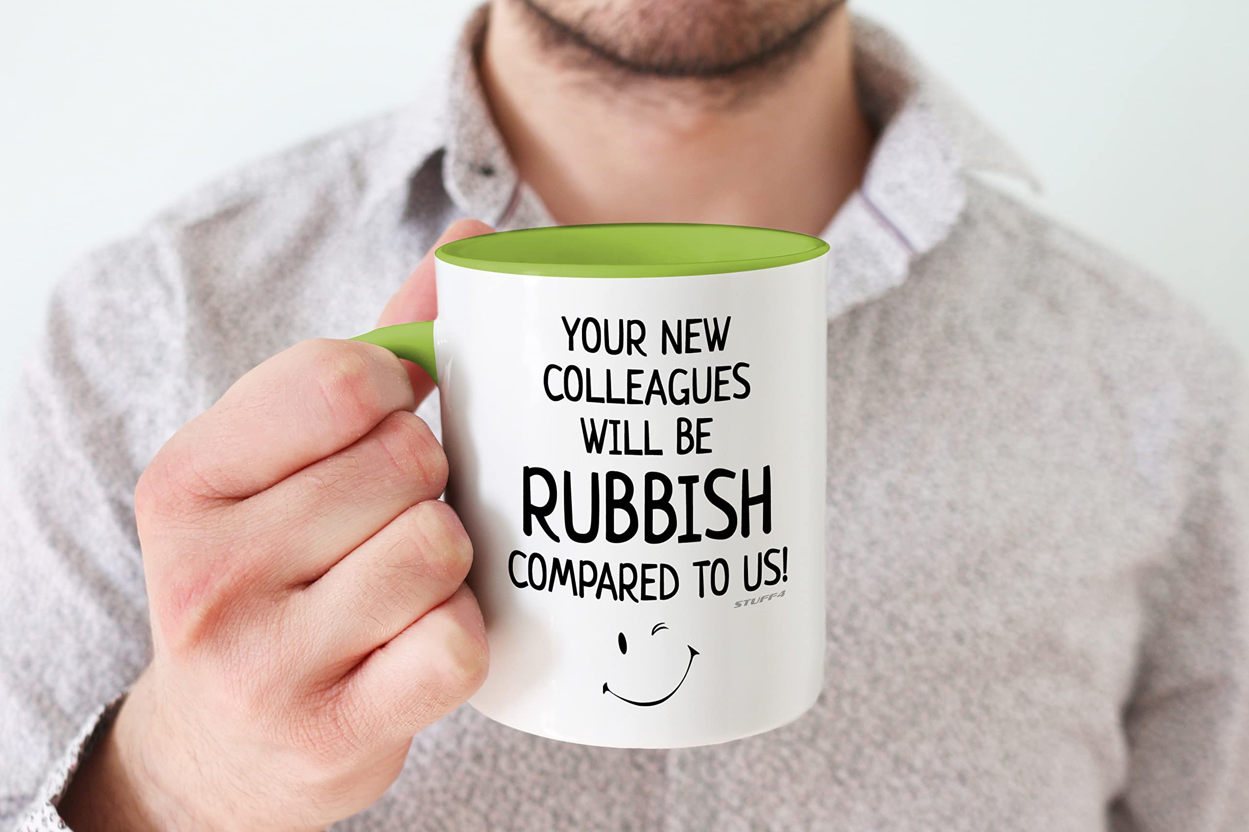 Stuff4 Funny Leaving Gifts for Colleagues Women or Men, Your New Colleagues Will Be Rubbish - Image 4
