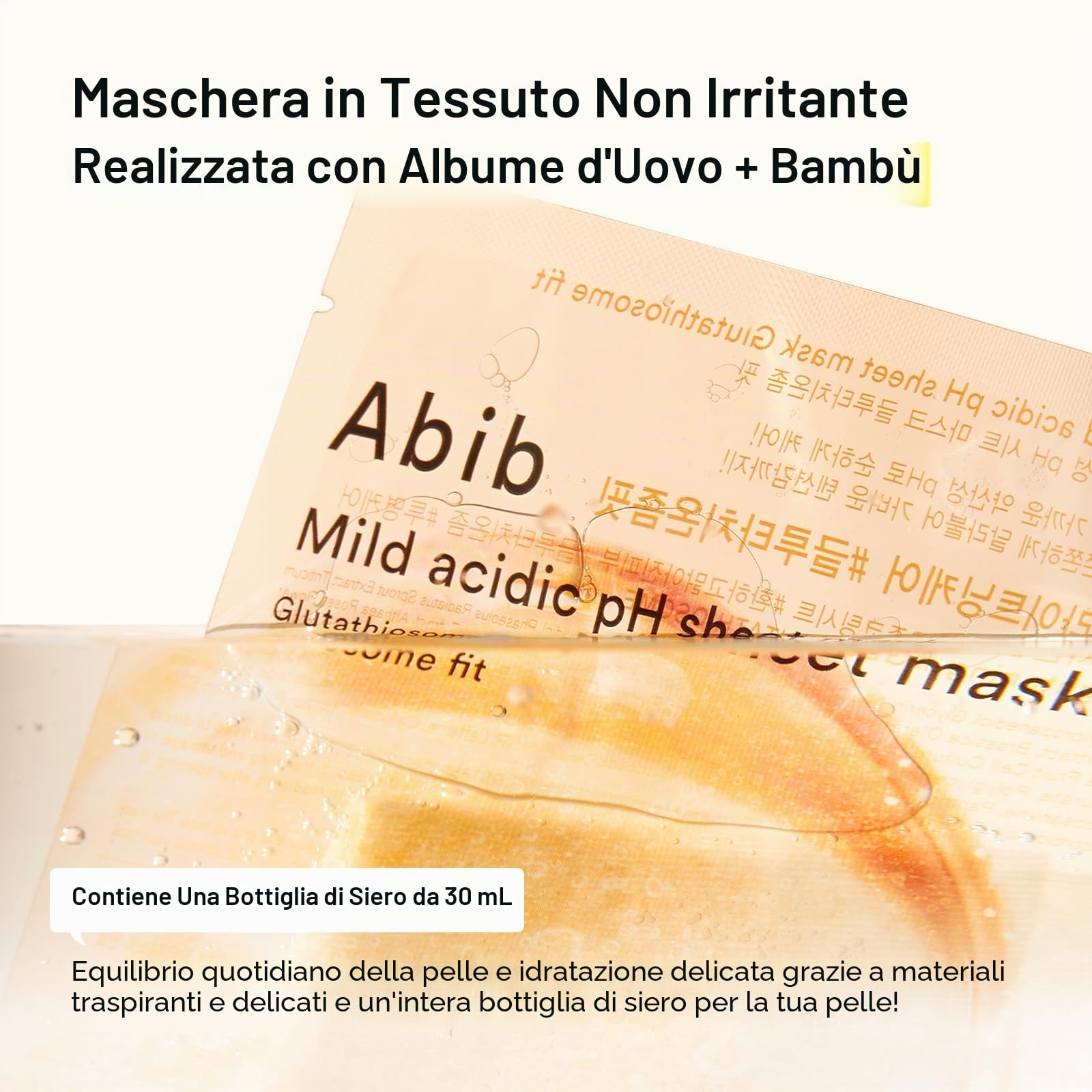 Abib Maschera In Fogli Con Ph Leggermente Acido Jericho Rose Fit 10 Fogli
