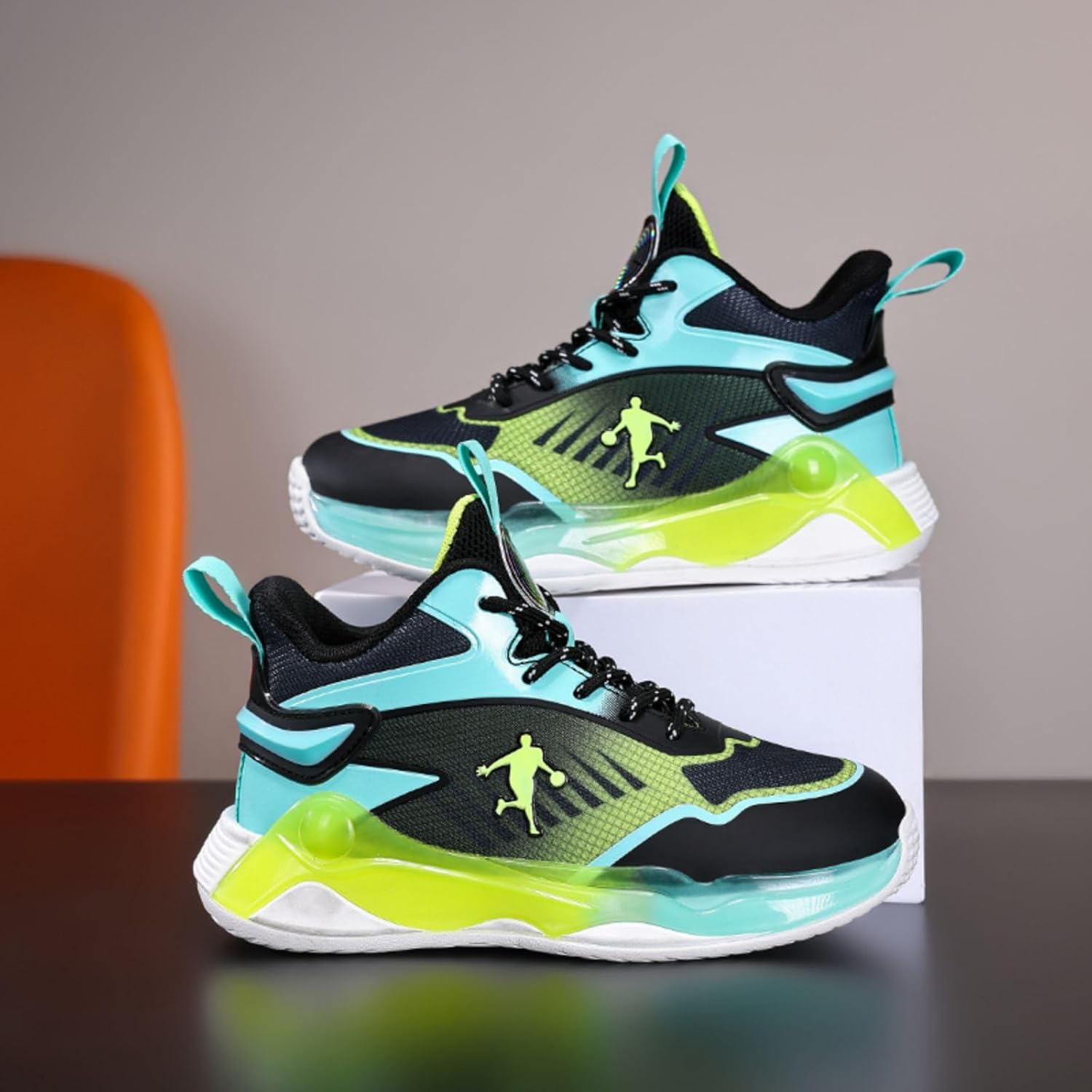 Fashion Non Slip Wear Resistant Trend Children's Sports Basketball Shoe