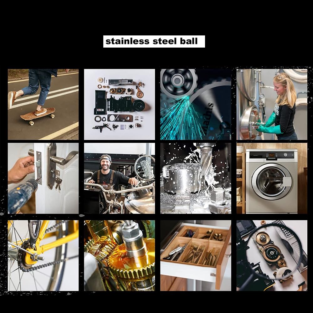 2/10 Pcs 608 Skateboard Bearings Double Shielded,8x22x7 Miniature Ball Bearings 606 609 623 624 625 626 627 628 629 634-699zz(2Pcs,687zz(7x14x5mm))