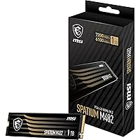 MSI SPATIUM M482 PCIe 4.0 NVMe M.2 1TB