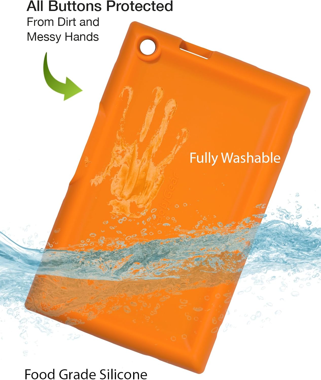 Buy Bobj For Asus Zenpad Z380 P022 Z380c Z380cx Z380kl Z380knl Z380m P00a P024 Bobjgear Protective Tablet Cover Outrageous Orange Online In Indonesia B017olhsxy