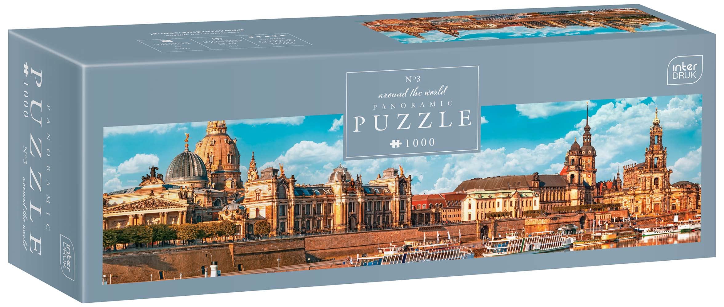 Interdruk Jigsaw Puzzle 1000 pieces Panoramic - Around The World no. 3