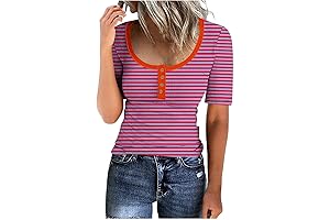 Women's Early Black Friday V Neck Tunic Top