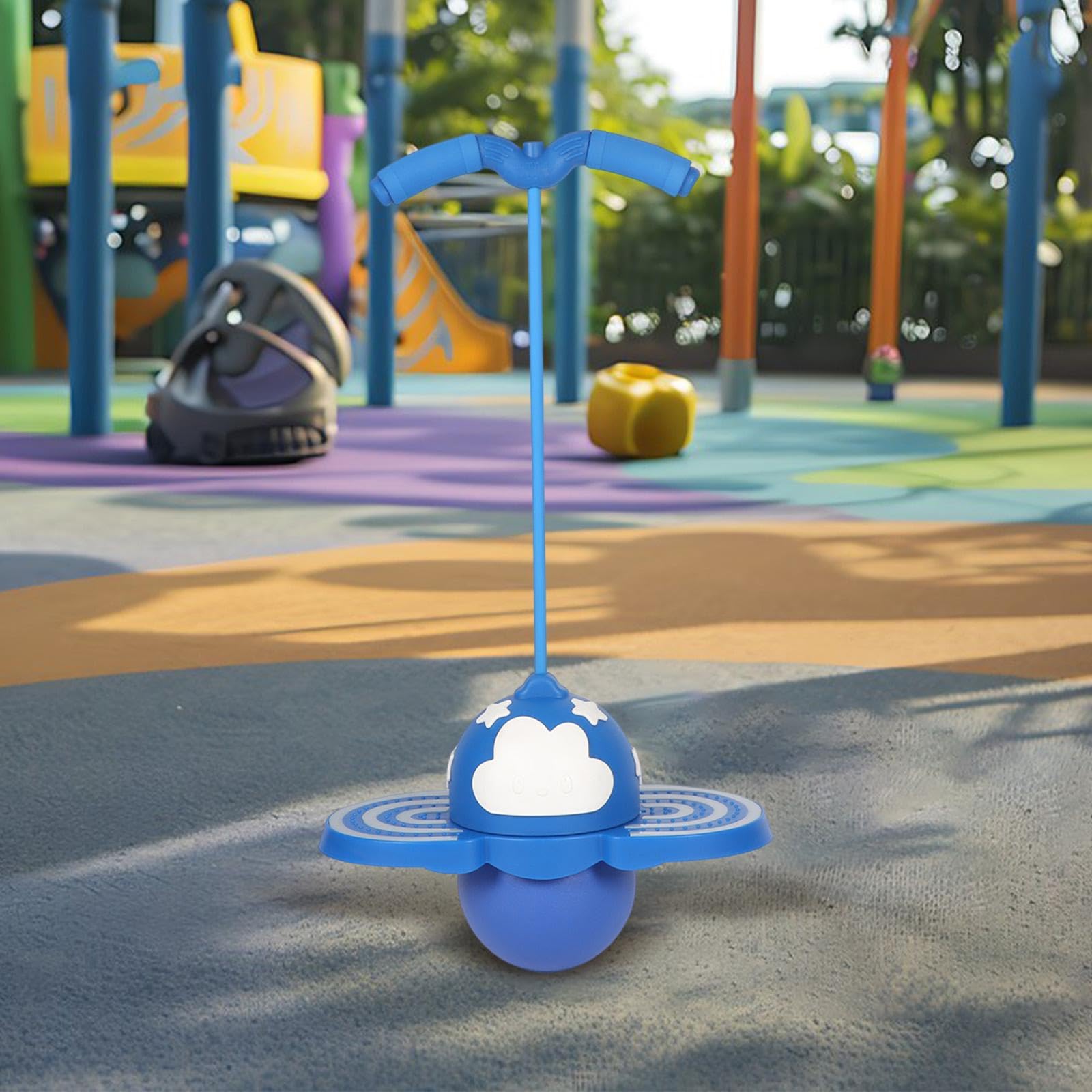 Hüpfball mit Licht für Kinder Und Erwachsene – Niedliches Sprungspielzeug für Kinder Und Erwachsene – Hüpfball Zum Spielen, Geburtstagsgeschenk für zu