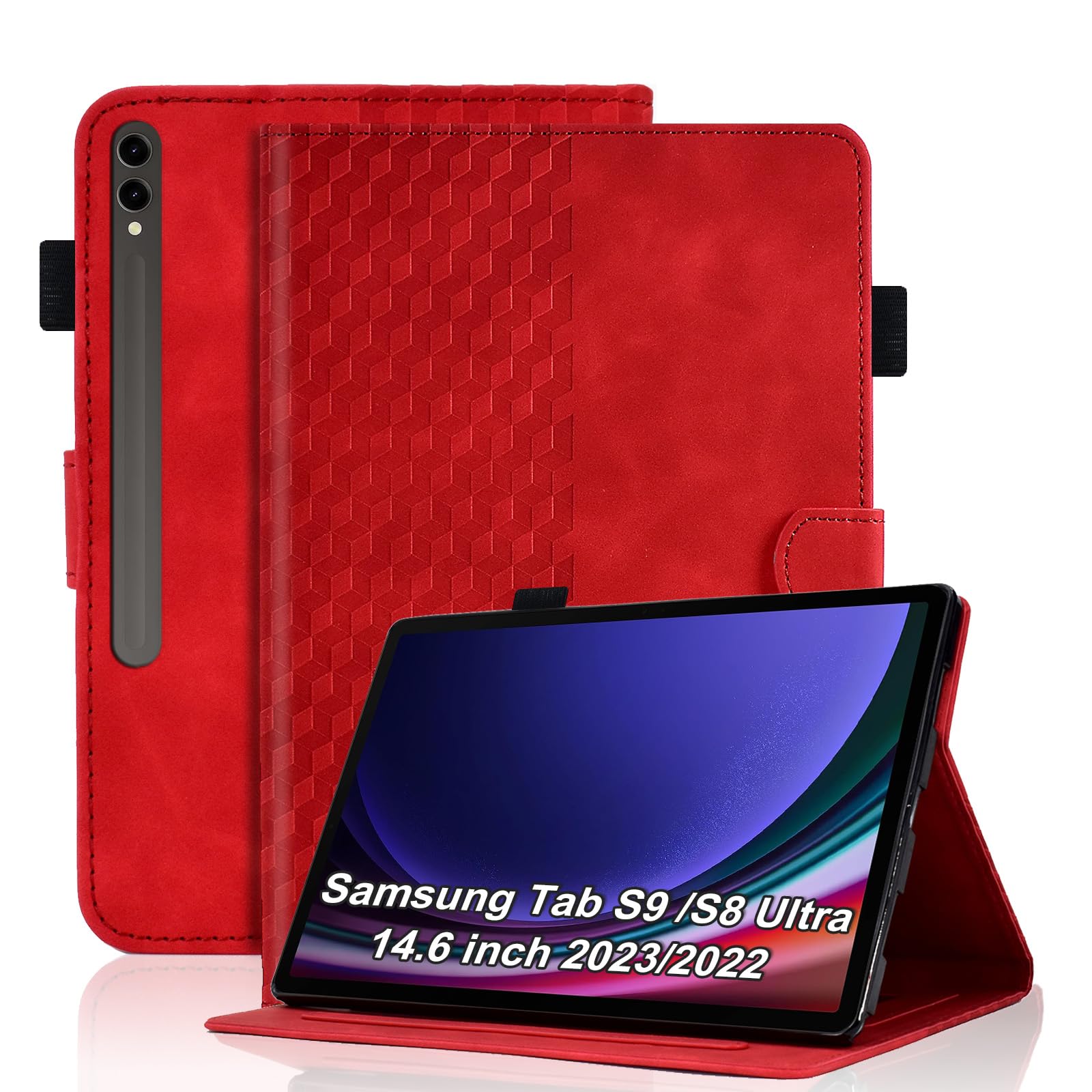 Case for Honor Pad X8a 11 Inch Tablet 2024 Protective Case Premium Leather Folio Smart Case with Auto Sleep/Wake Pen Holder Card Slot for Honor Pad X8a- Dark Green — view 255