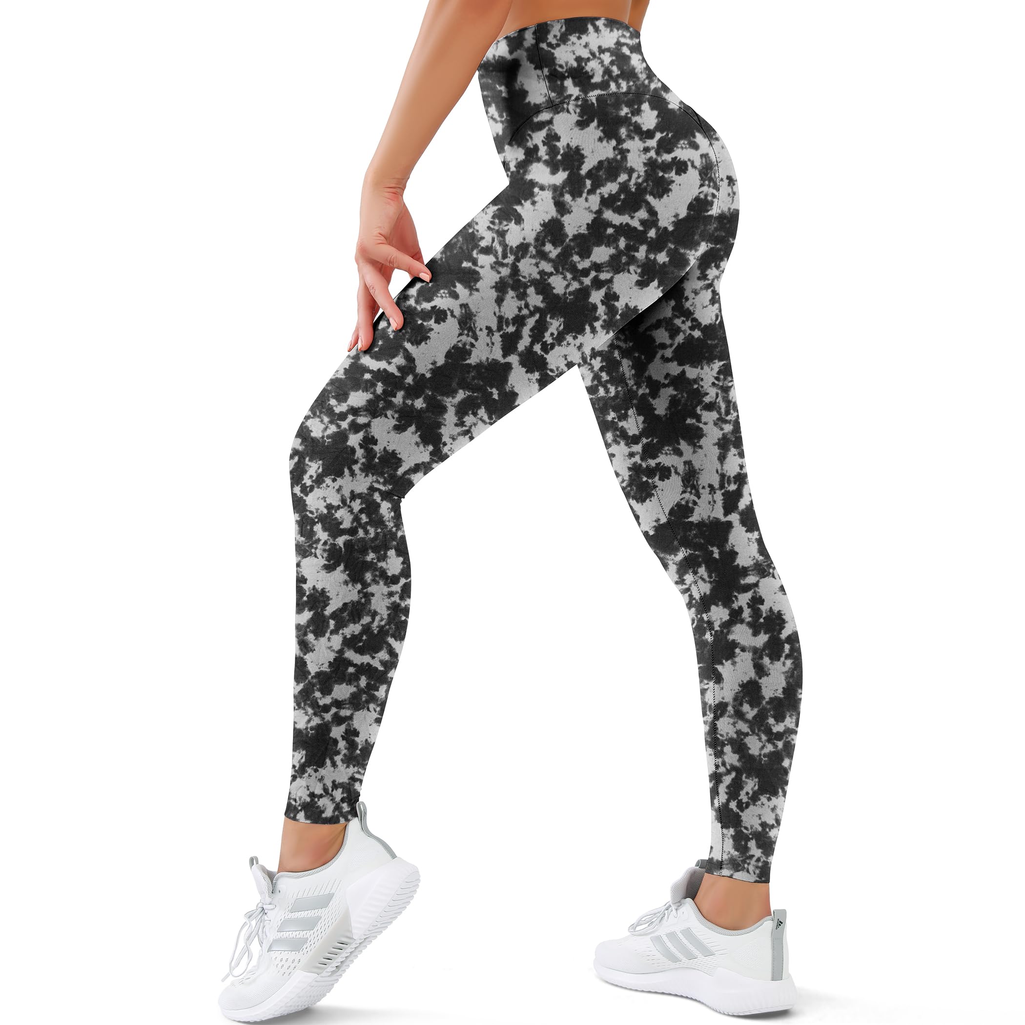 High Waisted Leggings for Women Tummy Control Buttery Soft Yoga Pants Womens Gym Workout Running Leggings
