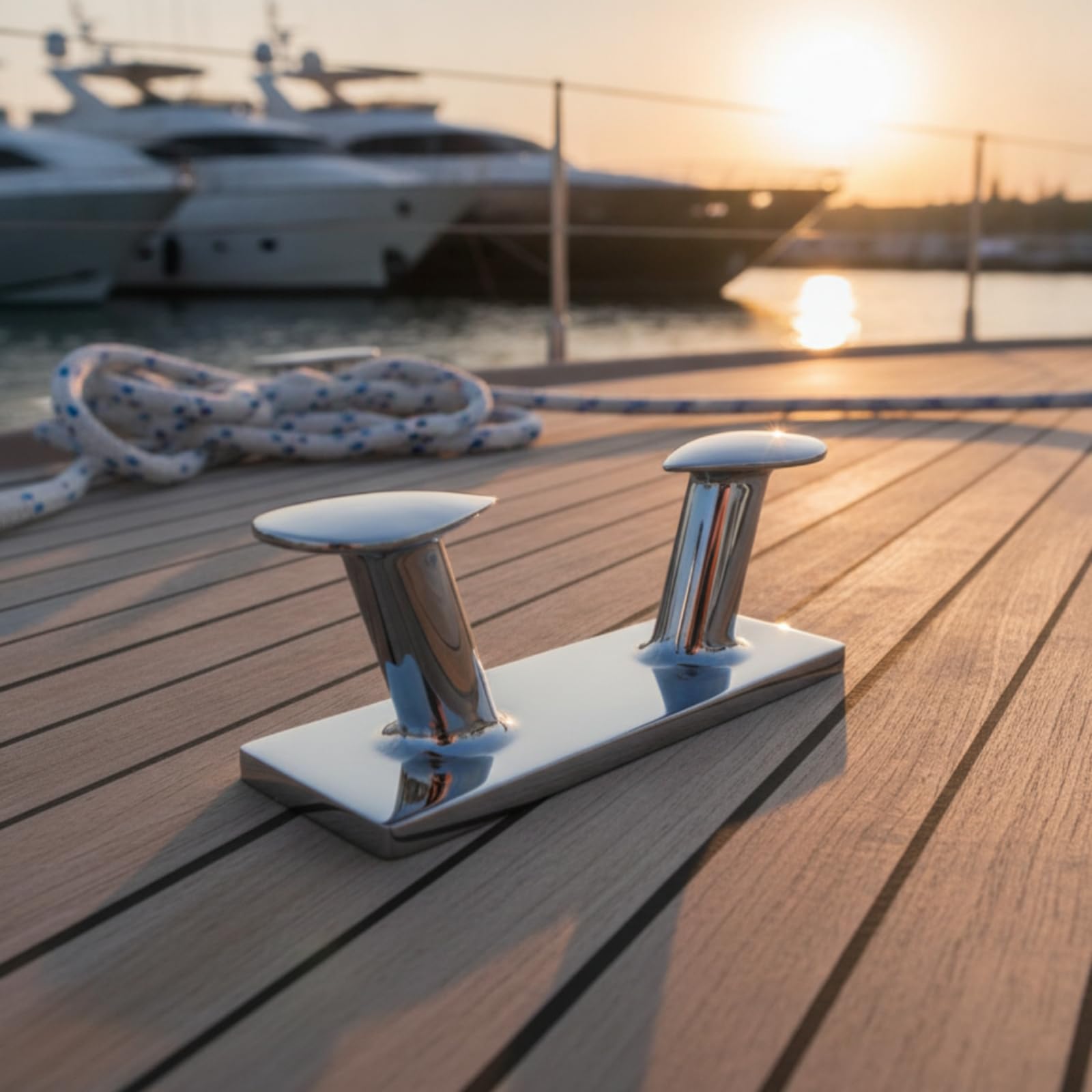Belegklampe Rostfrei Bootsklampe Poliert Klampe Aus Edelstahl Für Boot