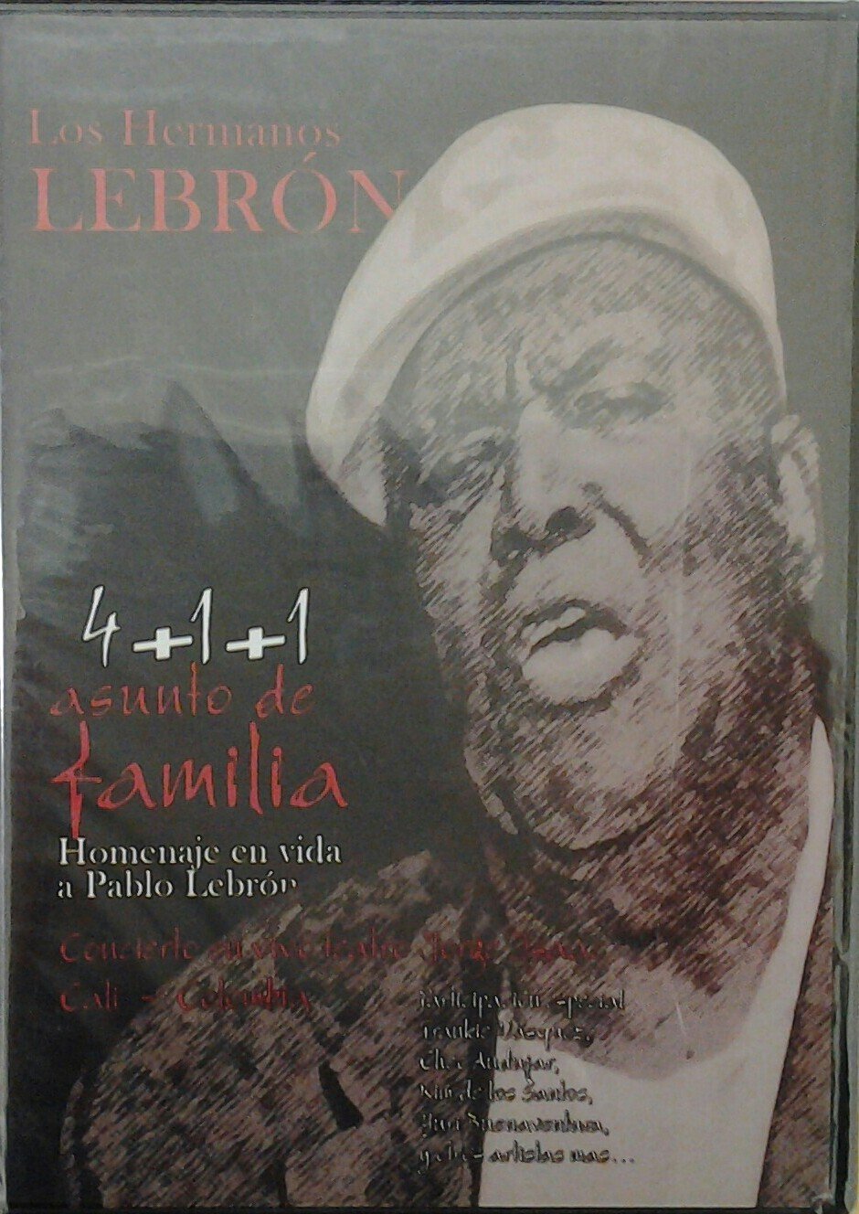 DVD SALSA LOS HERMANOS LEBRON 4+1+1 ASUNTO DE FAMILIA