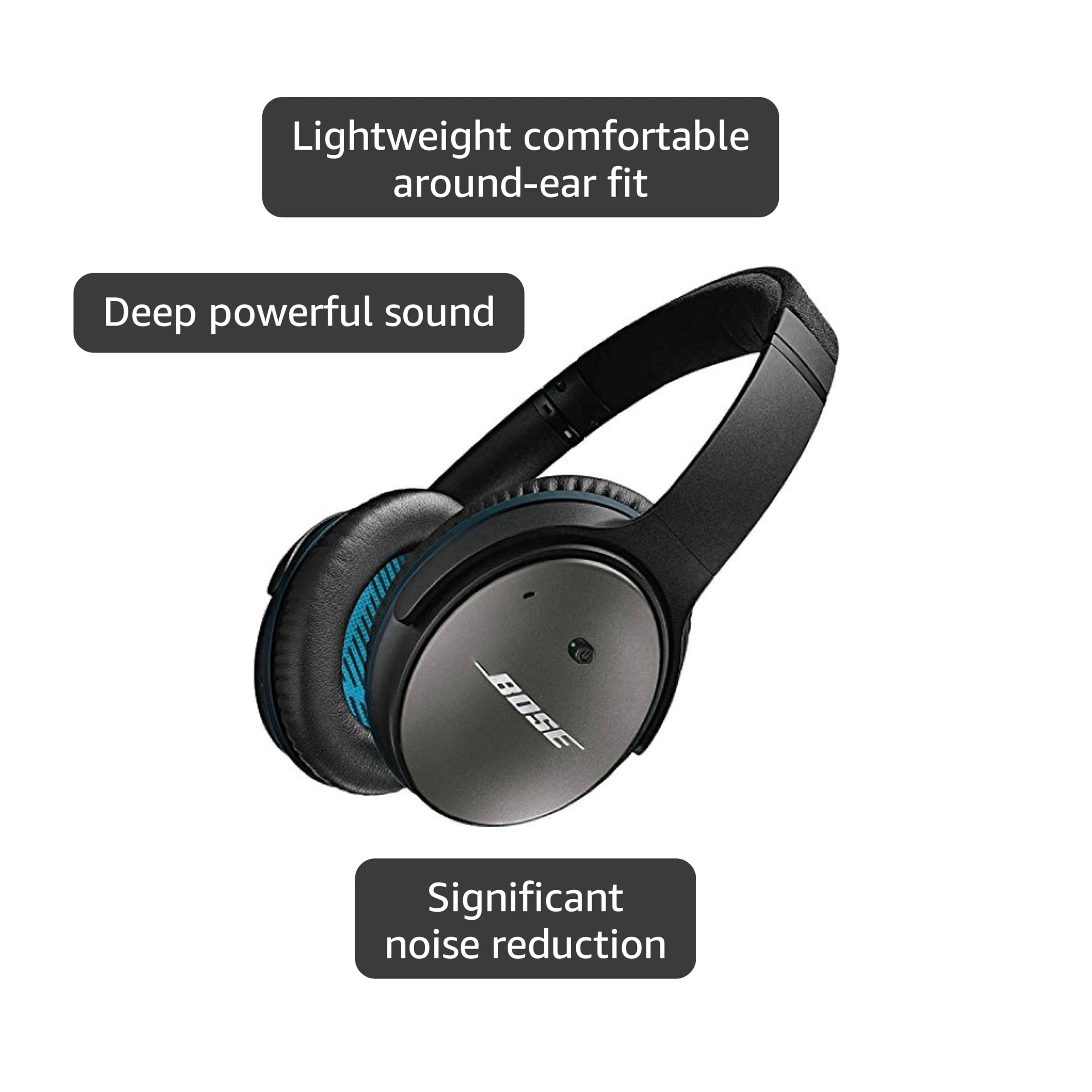 Amazon.com: Bose QuietComfort 25 Acoustic Noise Cancelling Amazon.com: Bose QuietComfort 25 Acoustic Noise Cancelling