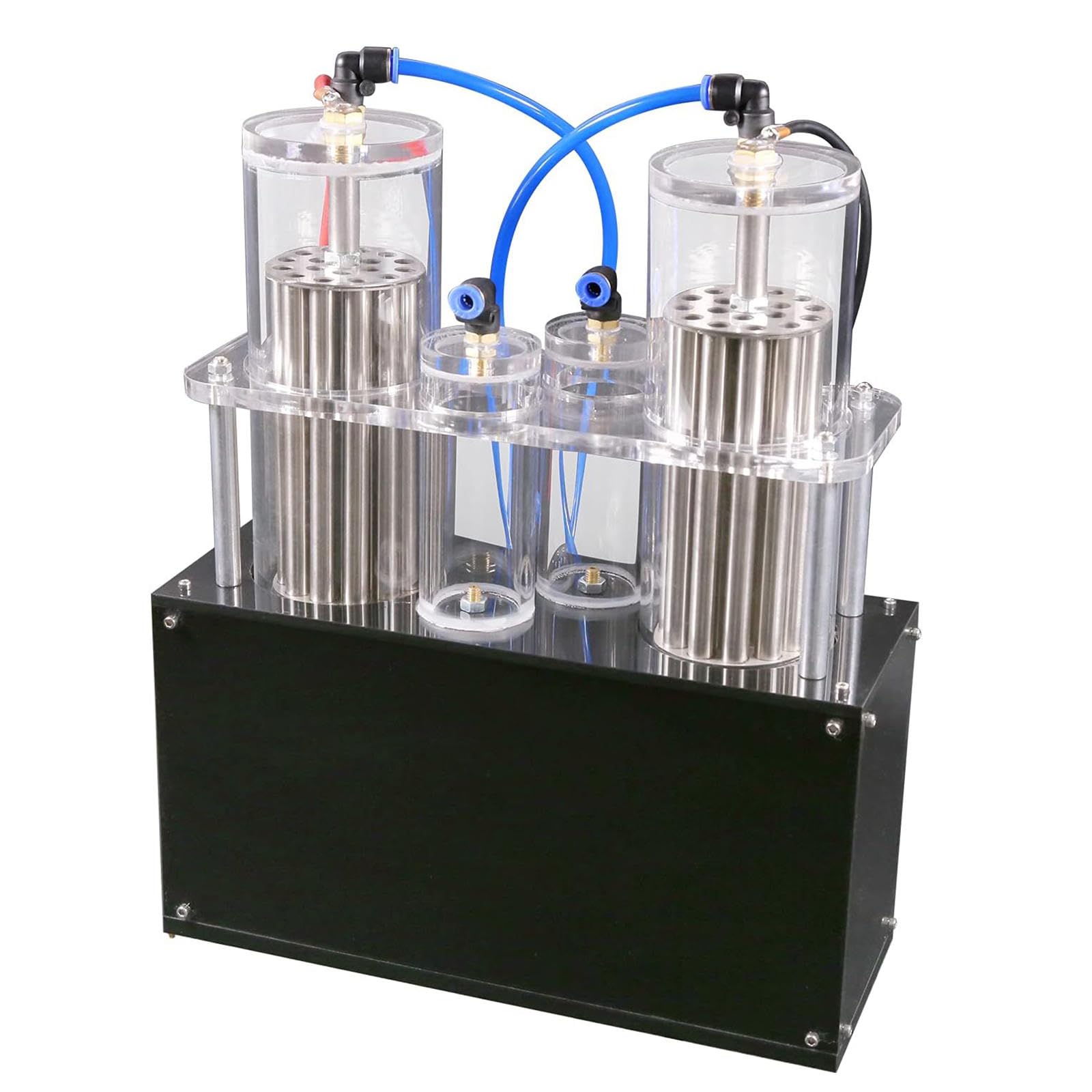 NIBHZ Generador de Electrólisis de Agua con Separación de Hidrógeno y Oxígeno con Estructura de Doble Salida de Aire para Equipos de Laboratorio Dispositivo de Experimento de Electrólisis de Agua
