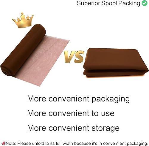 Miniatura 178 de Rollos de tela de tul azul de 54 pulgadas por 20 yardas, perno de carrete de tutú para decoración de bodas, falda tutú de baby shower, envoltura