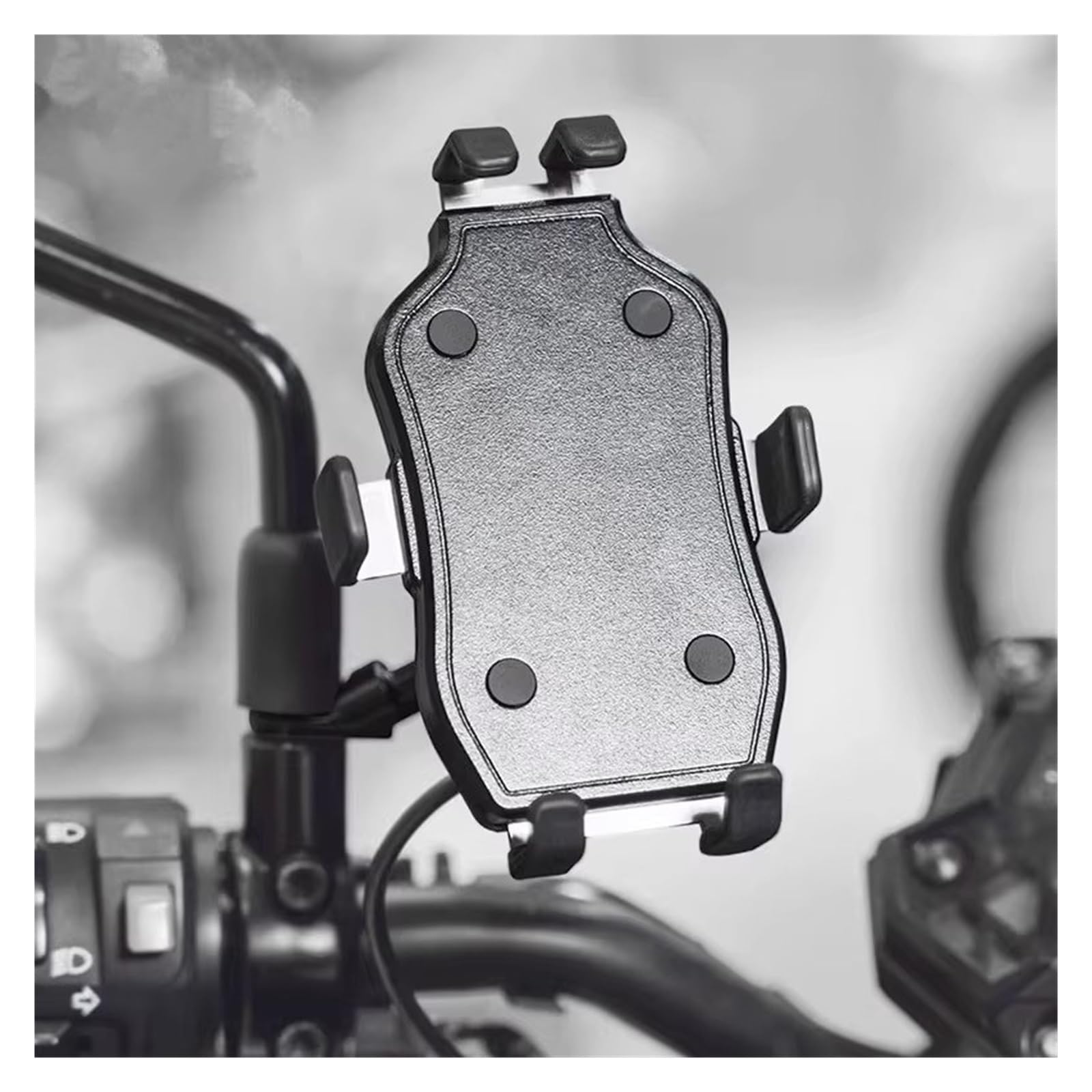 Porta Cellulare Moto Per Suzuki Per Burgman 400 650 125 AN400 AN650 Moto Manubrio Supporto Del Telefono Mobile Staffa GPS Supporto Telefono Bicicletta(A)