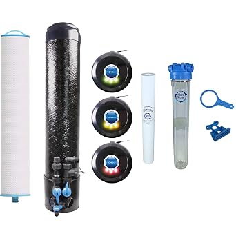 KleenWater Pioneer-KW2520HT Whole House Water Filtration System for PFOS, PFOA, Lead, Cyst, Chemicals, Chlorine and Chloramine