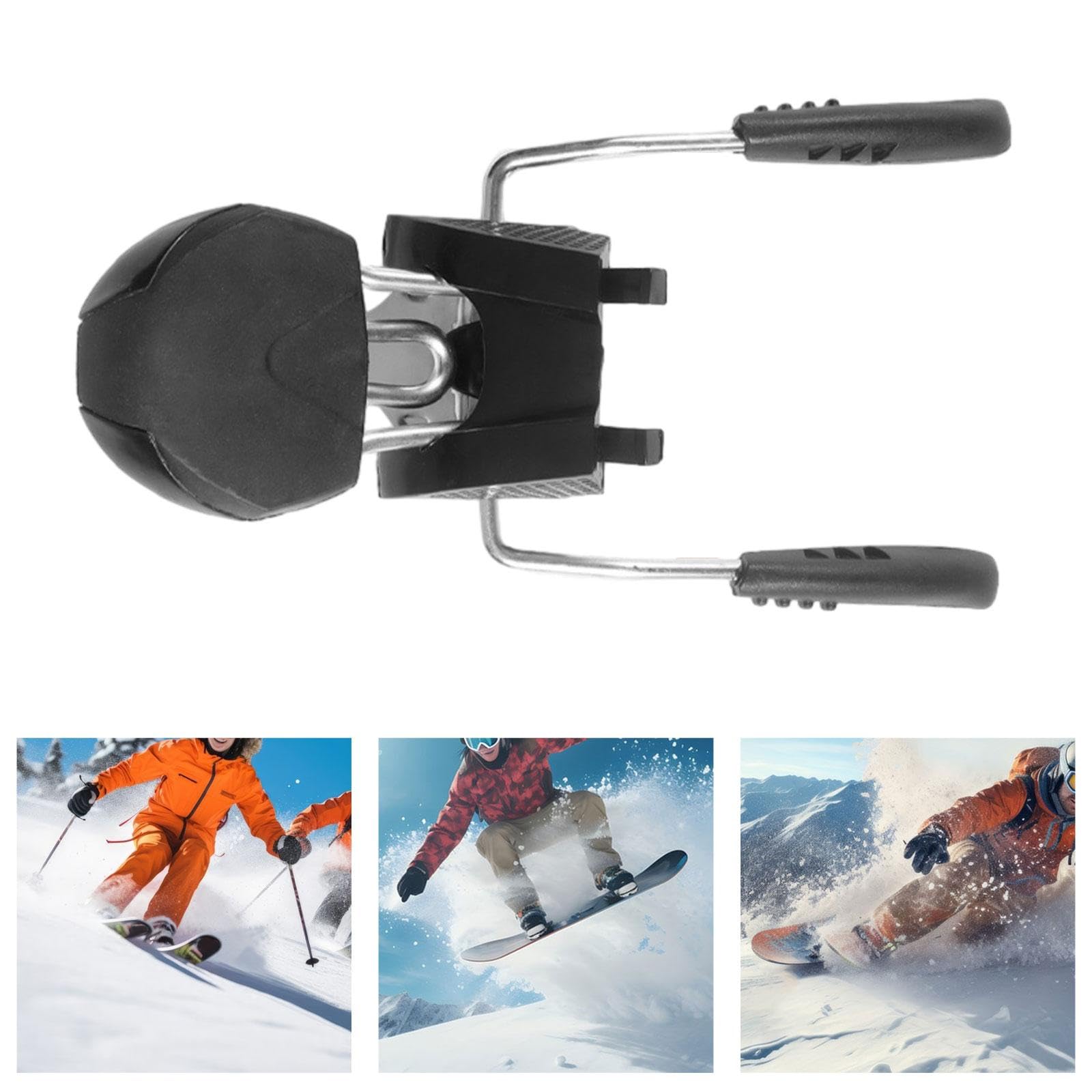LOVIVER Skibremse Schneerechengerät Skizubehör Ersatz-Skibindungsbremse 80 mm Skistopper Snowboardbremse für Wintersport