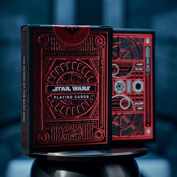theory11 Star Wars Playing Cards, Red - The Dark Side