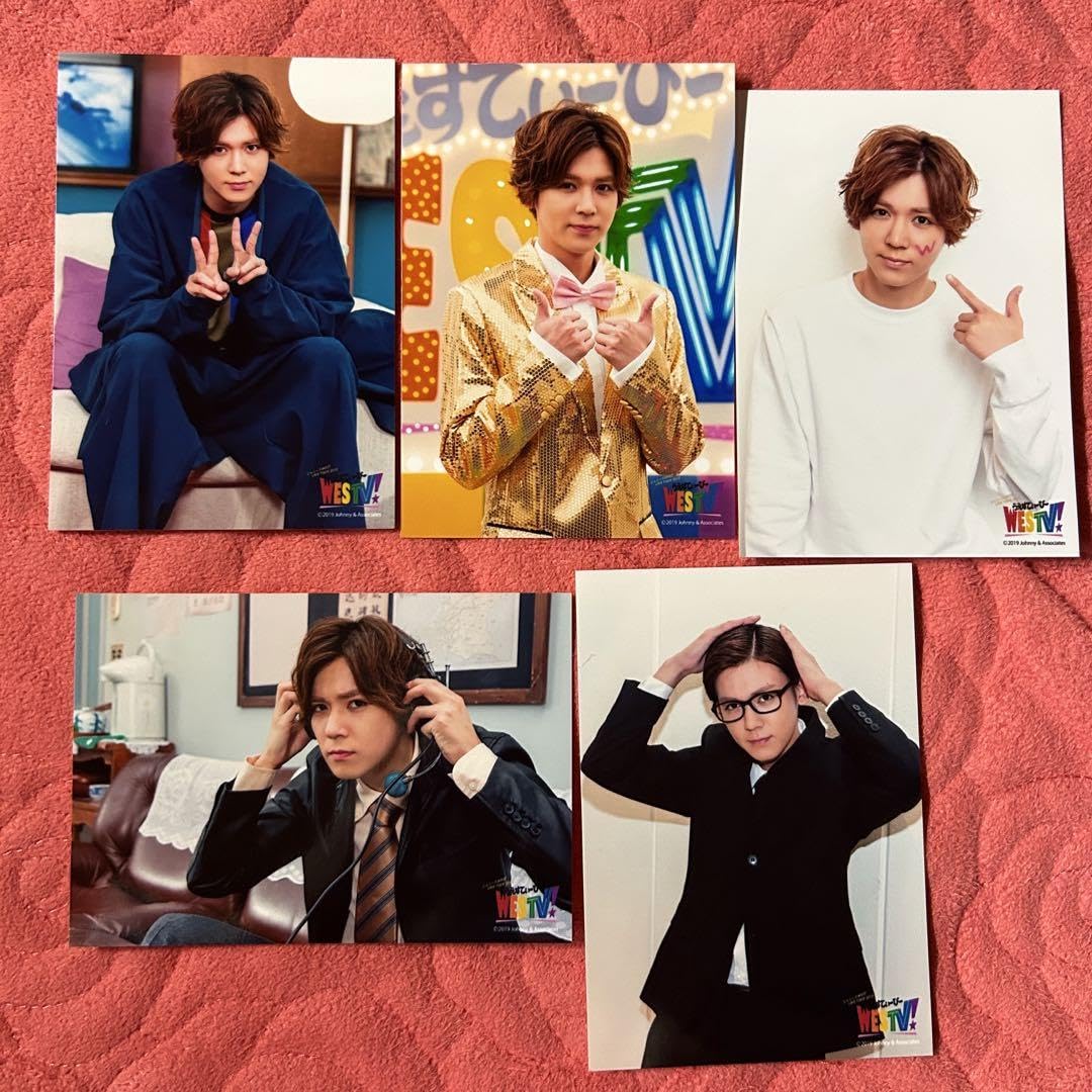 Amazon.co.jp: WEST WESTV 公式フォトセット 小瀧望 : おもちゃ