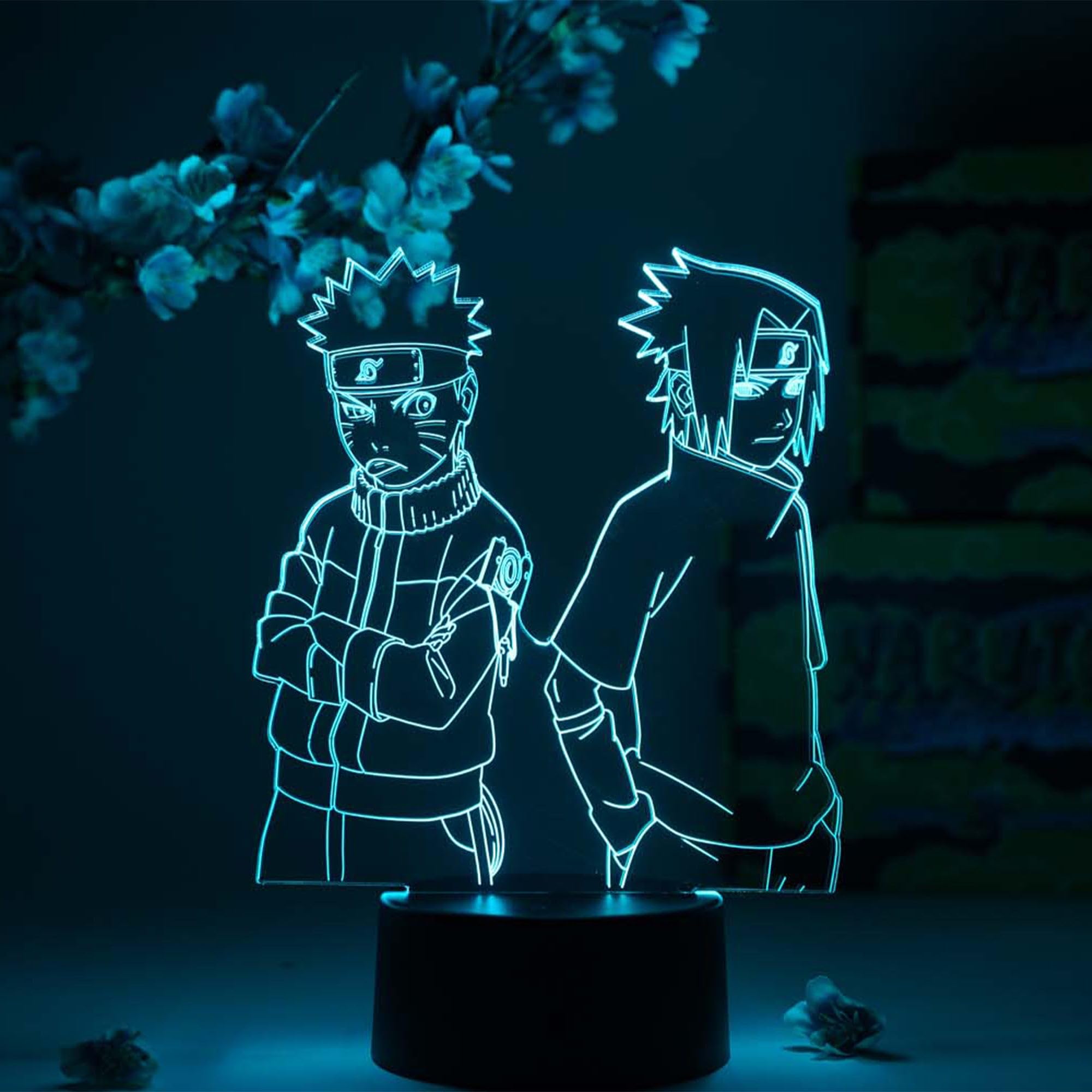 Amazon.co.jp : Naruto & Sasuke Young Otaku Lamp – NARUTO 疾風伝