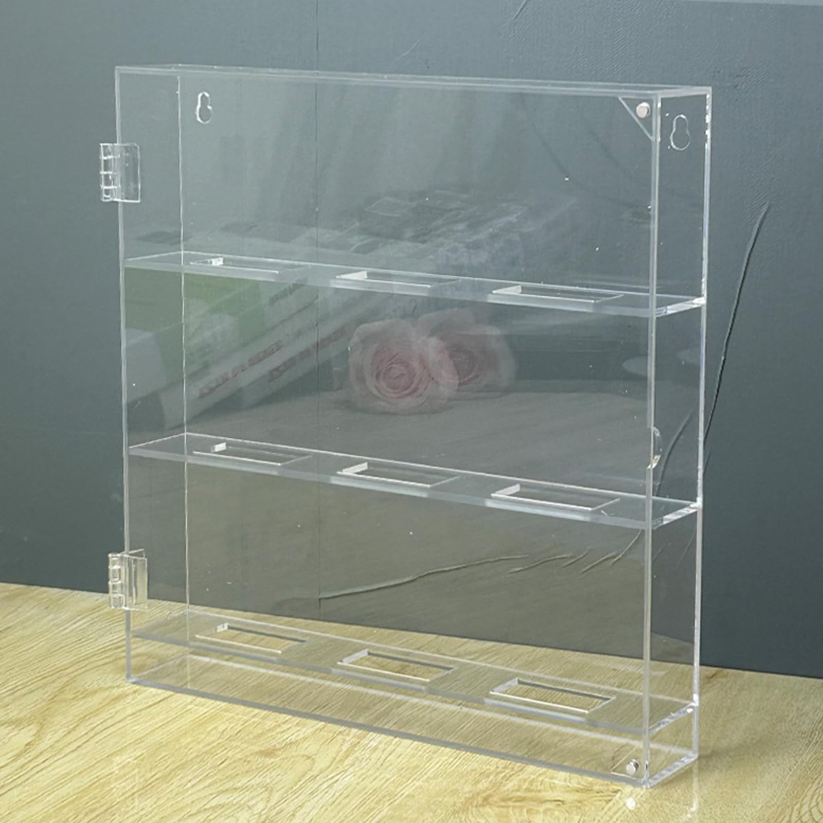 pour Médiator De Guitare en Acrylique Transparent Et Robuste Accessoire La Maison Un Rangement Sûr Et Anti-poussière dans n'importe Quel Environnement Solution D'affichage De La