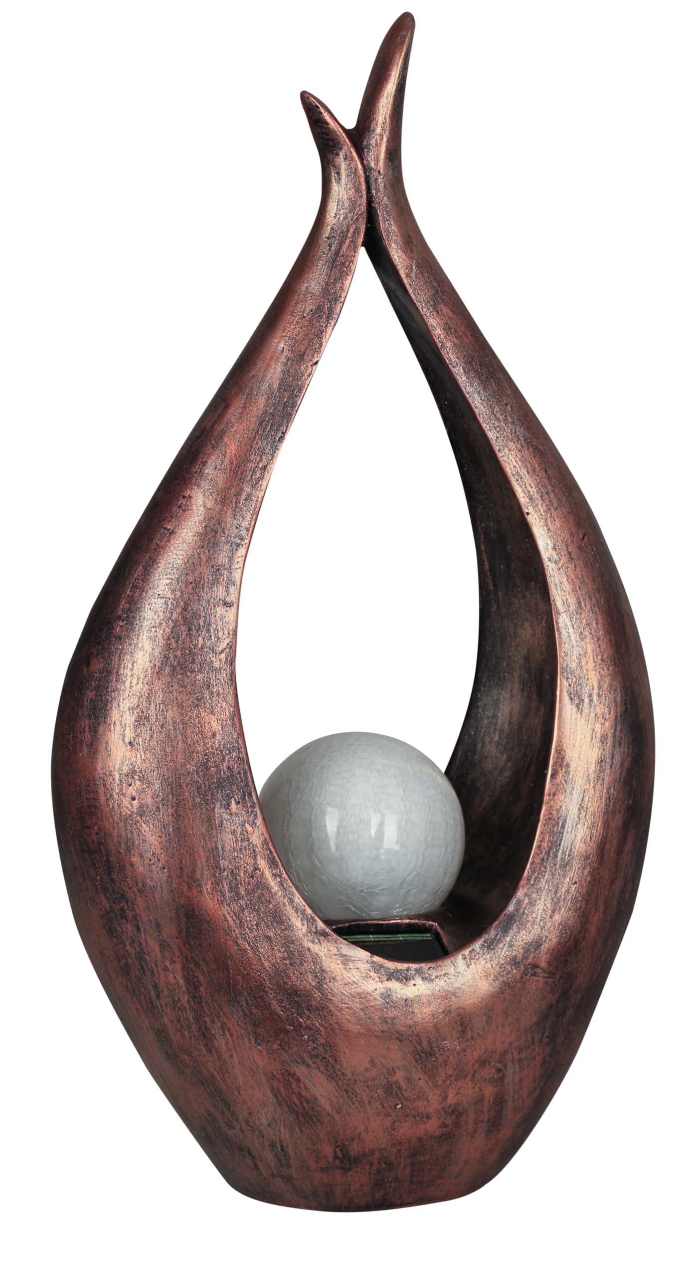 Garden Ornament Flame Effect Solar Light Powered for Your Garden