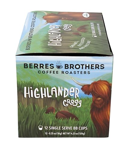 Miniatura 3 de Berres Brothers Highlander Grogg Coffee K Cups K Pods 12 cápsulas individuales para cafeteras Keurig K, café tostado medio saborizado