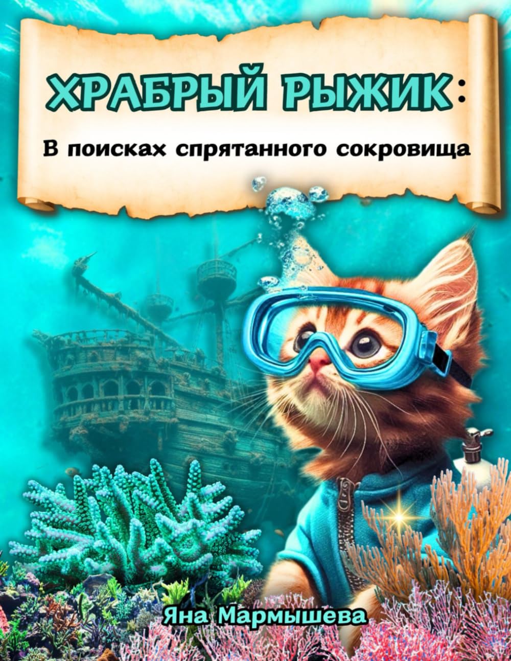 Fearless Ginger - Храбрый Рыжик: A Christian Children’s Book on Overcoming Fears with Jesus - Христианская детская книга на русском языке