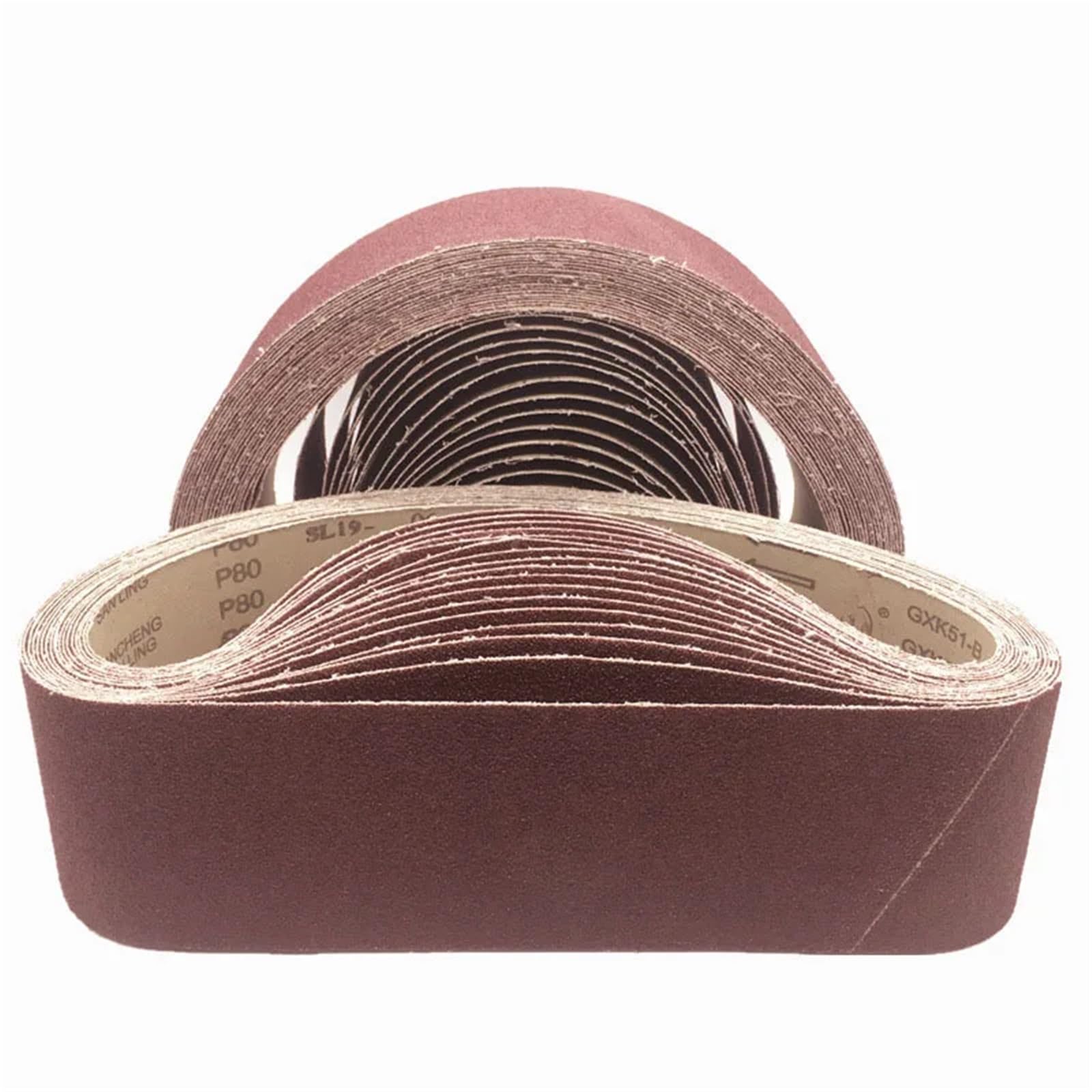 Zestaw taśm szlifierskich 10 sztuk 50x1000mm 40-1000 do szlifierki taśmowej