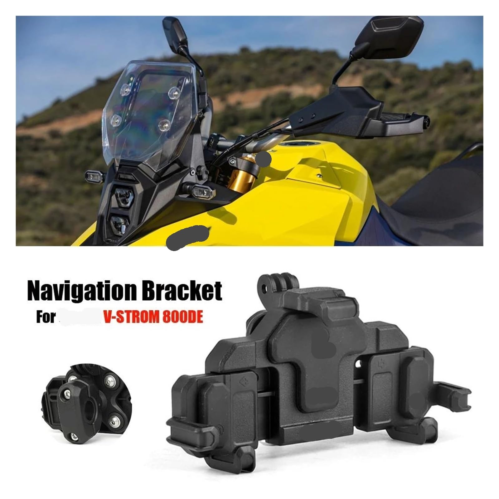 Supporto Per Cellulare Da Moto Per SU&ZUKI V-Str&om 800DE & 2023, Per Navigatore GPS Con Attacco 9 Mm A 16