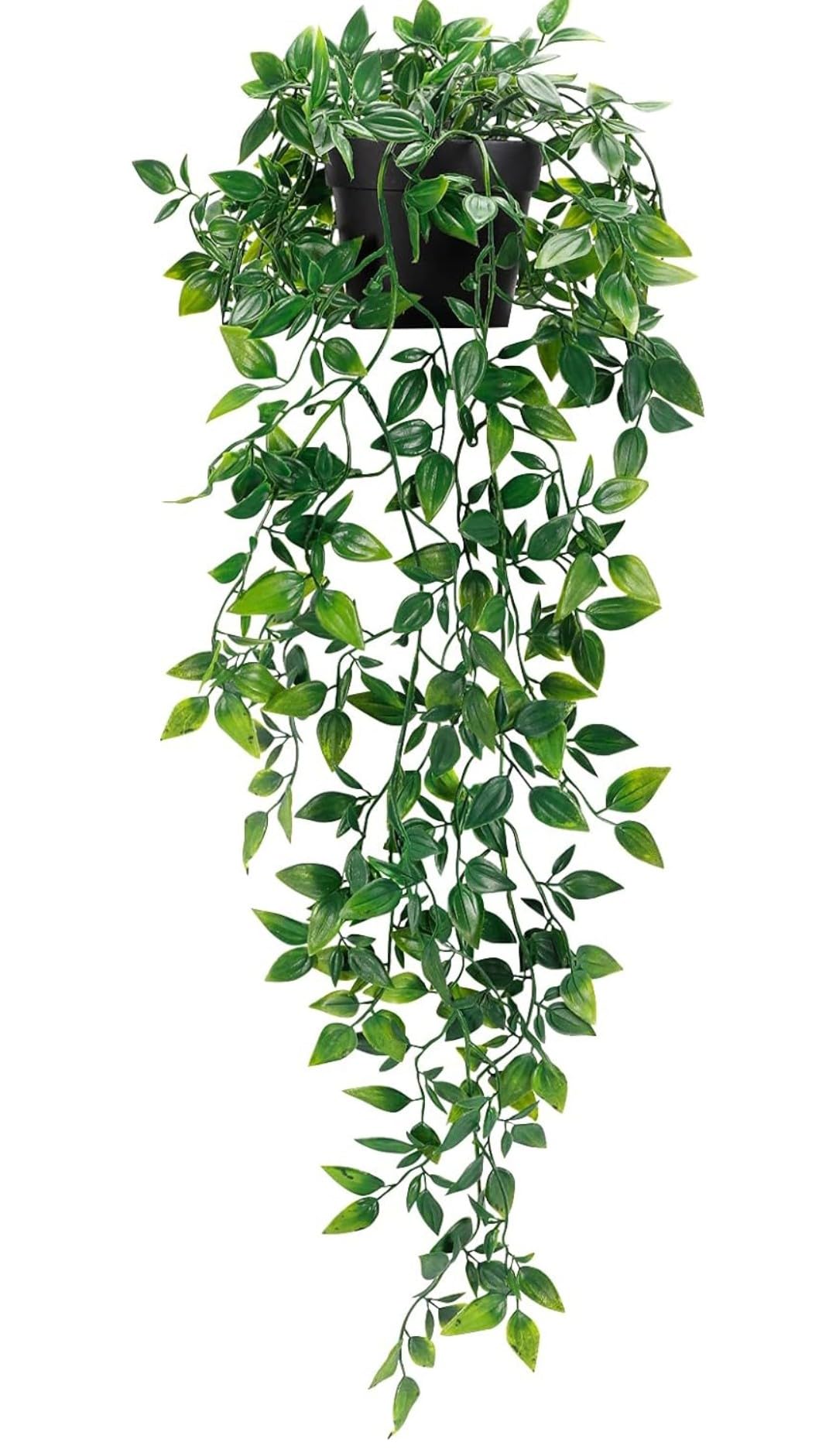 VRB Dec Plastic Tm Artificial Greenery Ferns Plants Vines Hanging Flowers Needle Wall Hanging For Home Decor Door Wall Balcony Decoration Party Festival Craft(Artificial Plants Hanging(Design 2), 2)