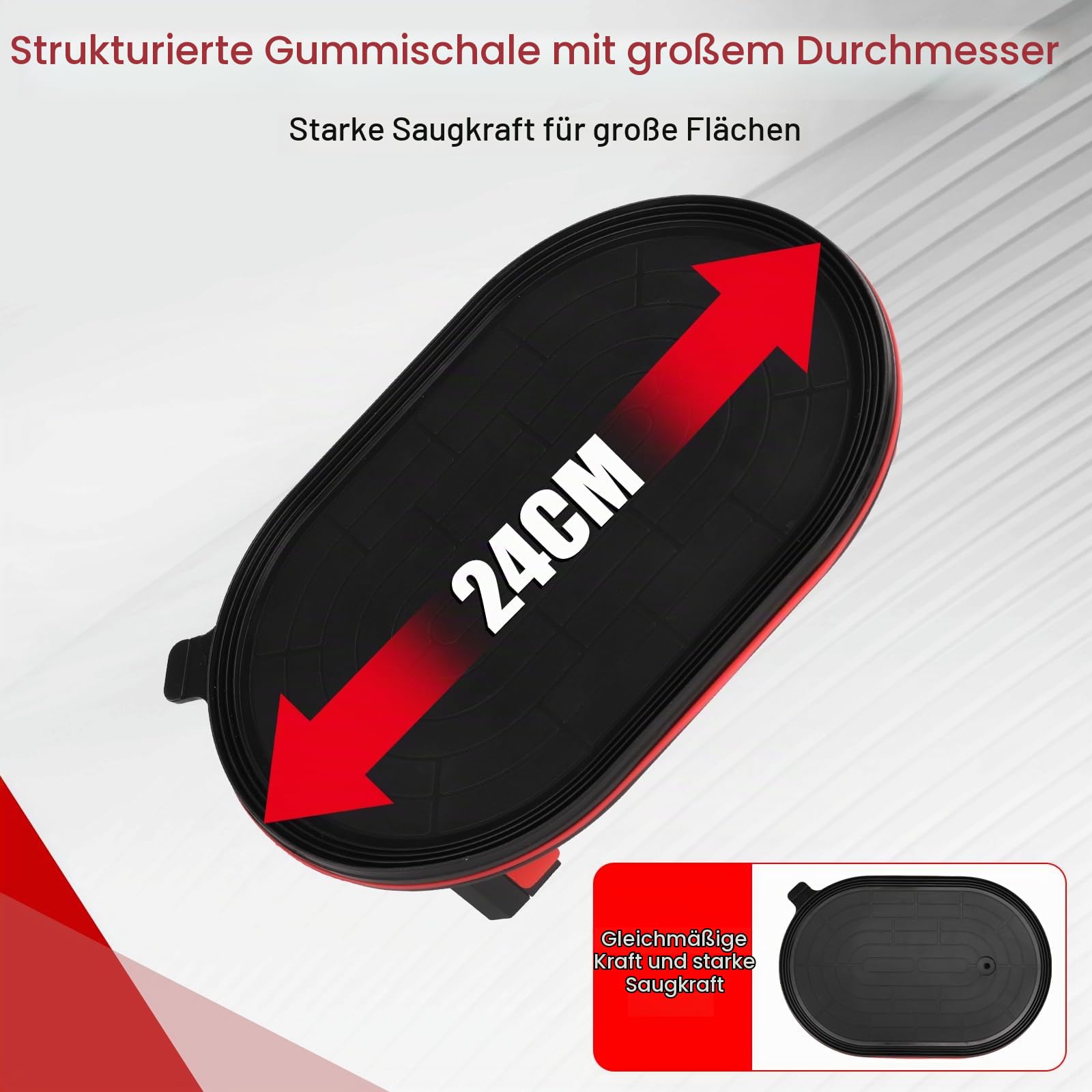 Saugheber Akku Fliesenheber, Elektrischer Vakuum Saugnapf mit 2 Akku