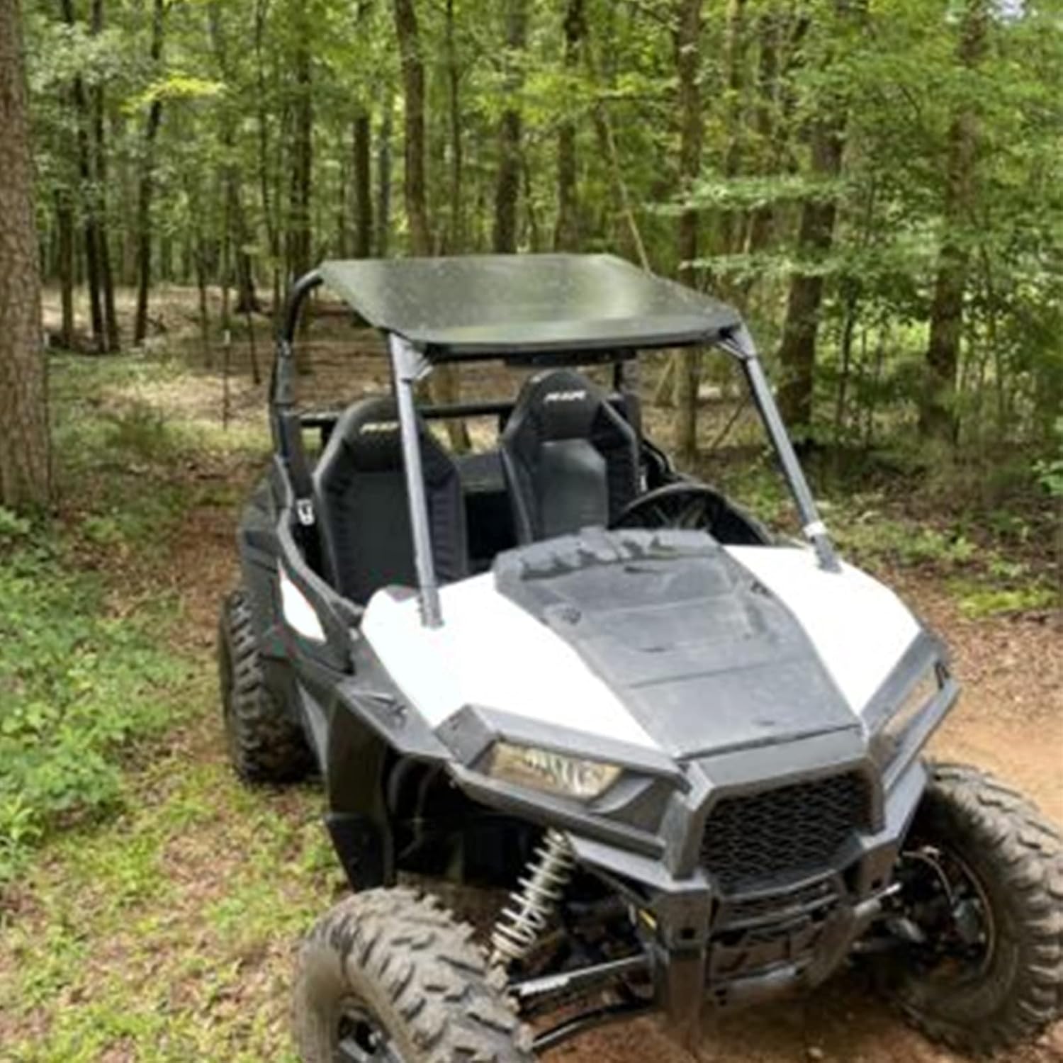 ECOTRIC Plastic Hard Roof Top for 2014-2023 Polaris RZR 900/1000, Turbo, 900 S, Trail XC 2 Seat - Sturdy ABS Plastic - Image 8